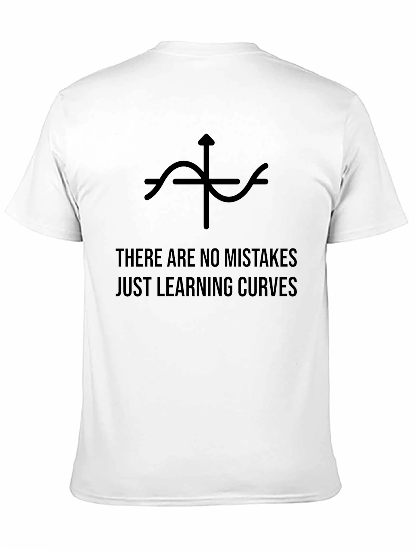 Learning Curves Graphic Tee - Math Humor T-Shirt