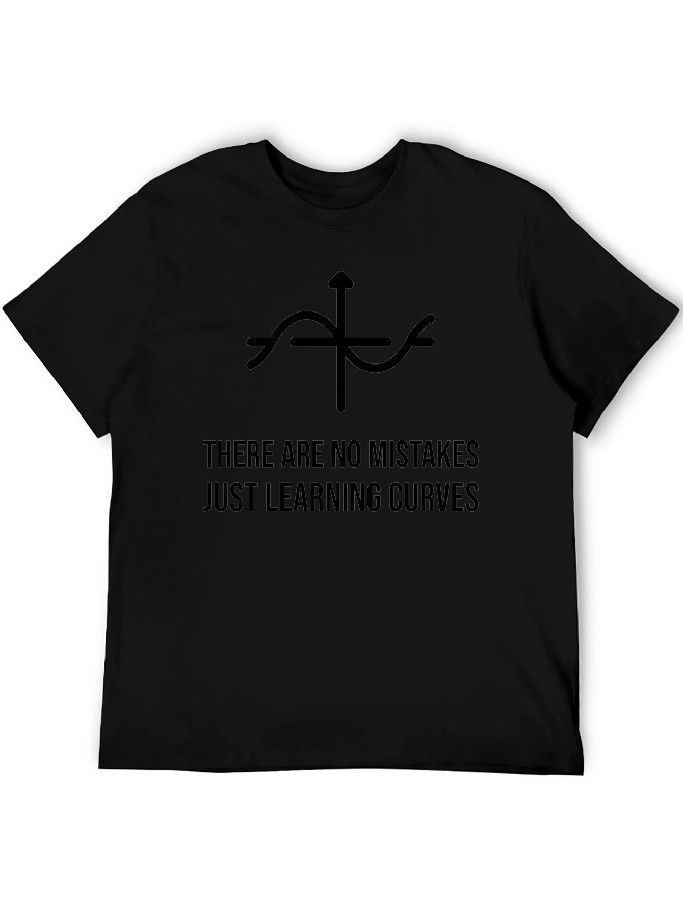 Learning Curves Graphic Tee - Math Humor T-Shirt