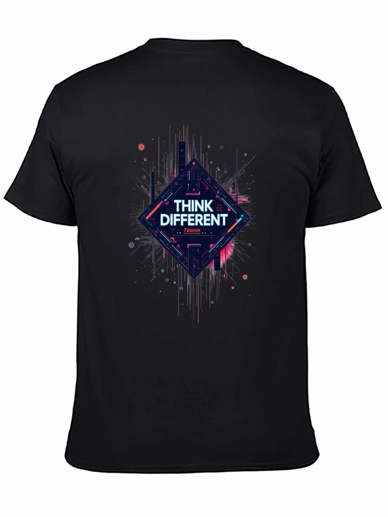 Think Different Graphic Tee - Trendy Urban Style