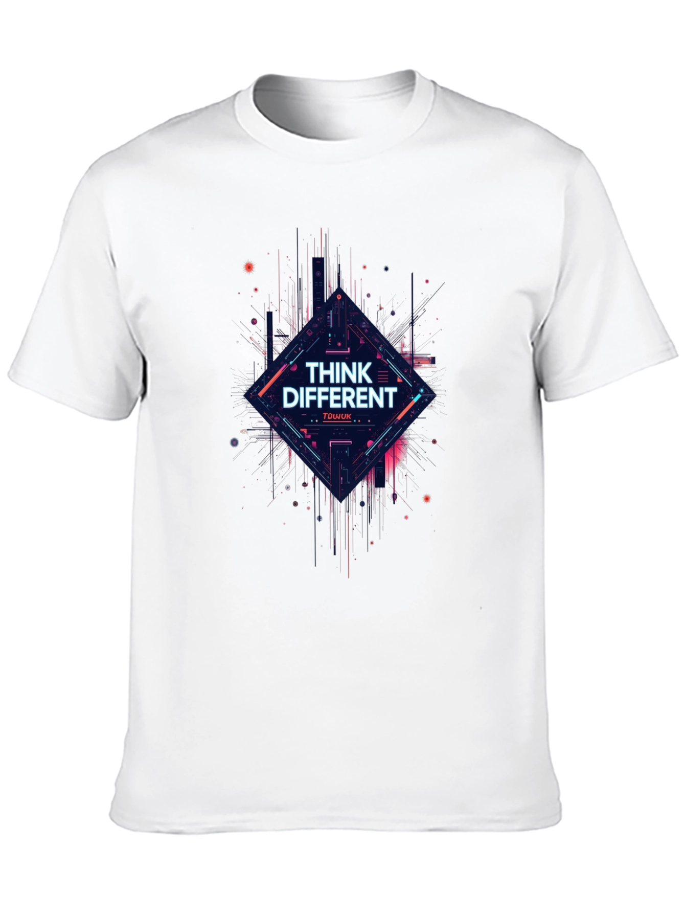 Think Different Graphic Tee - Trendy Urban Style