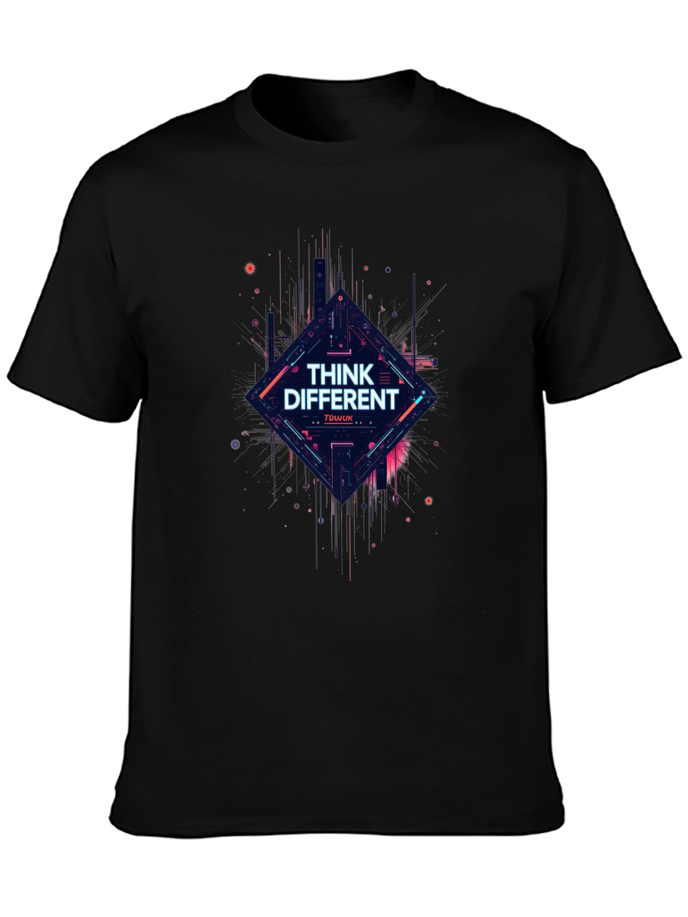 Think Different Graphic Tee - Trendy Urban Style