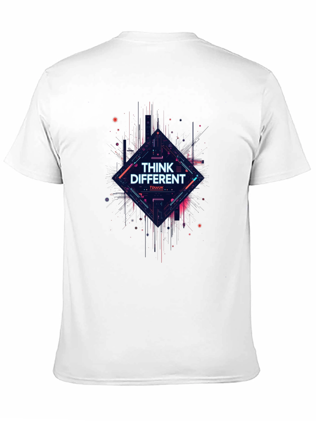 Think Different Graphic Tee - Trendy Urban Style