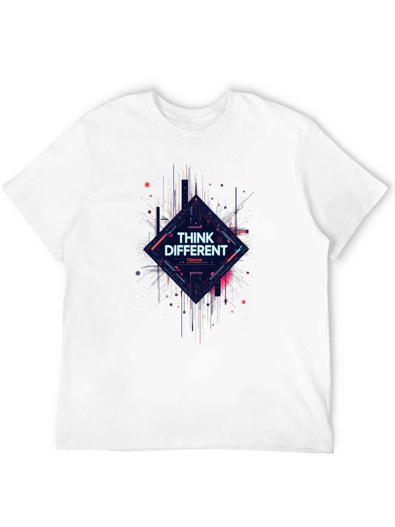 Think Different Graphic Tee - Trendy Urban Style