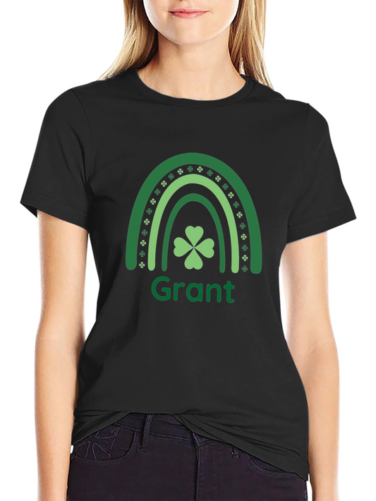 St. Patricks Day Grant Rainbow T-Shirt