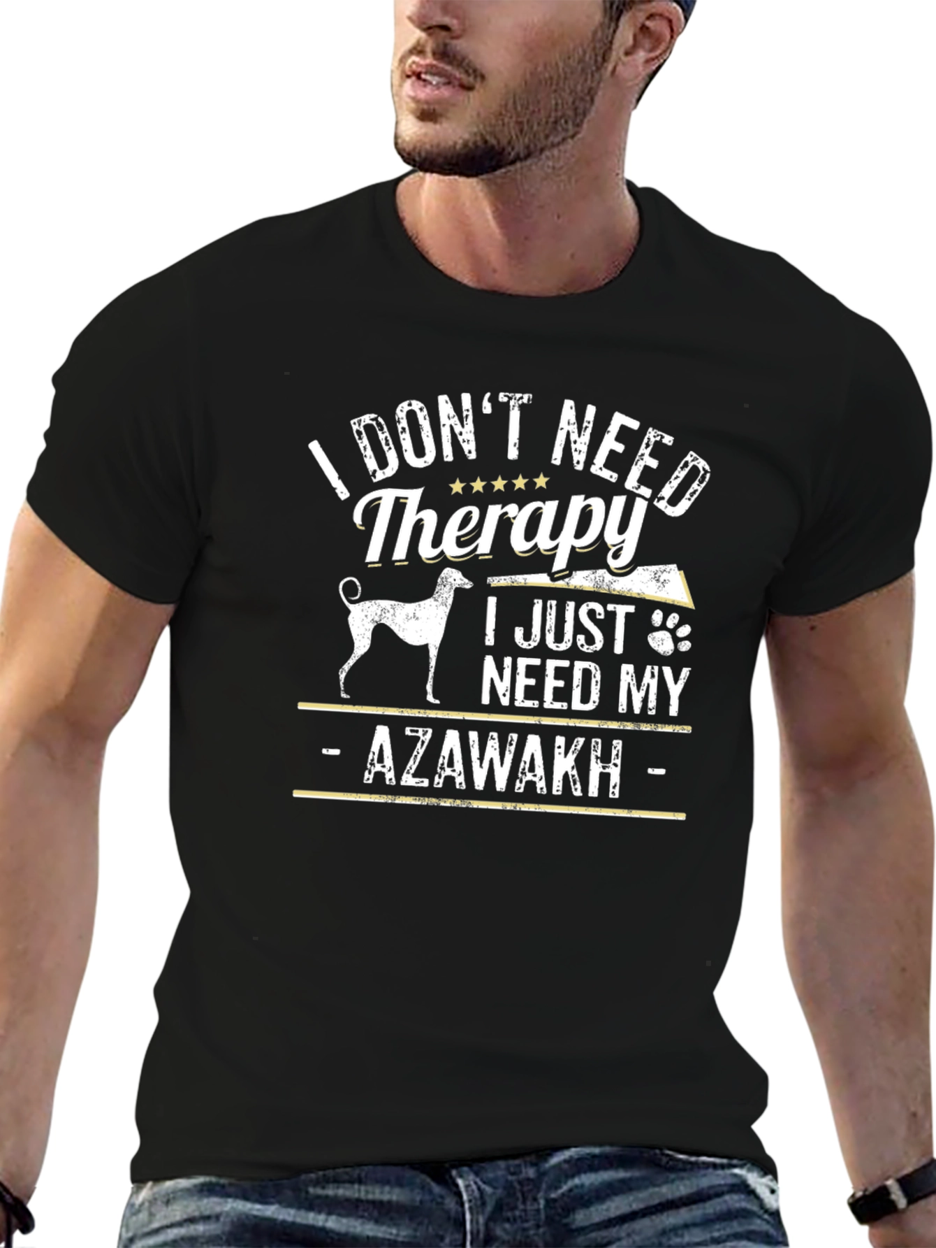 Azawakh Dog T-Shirt - Therapy Alternative