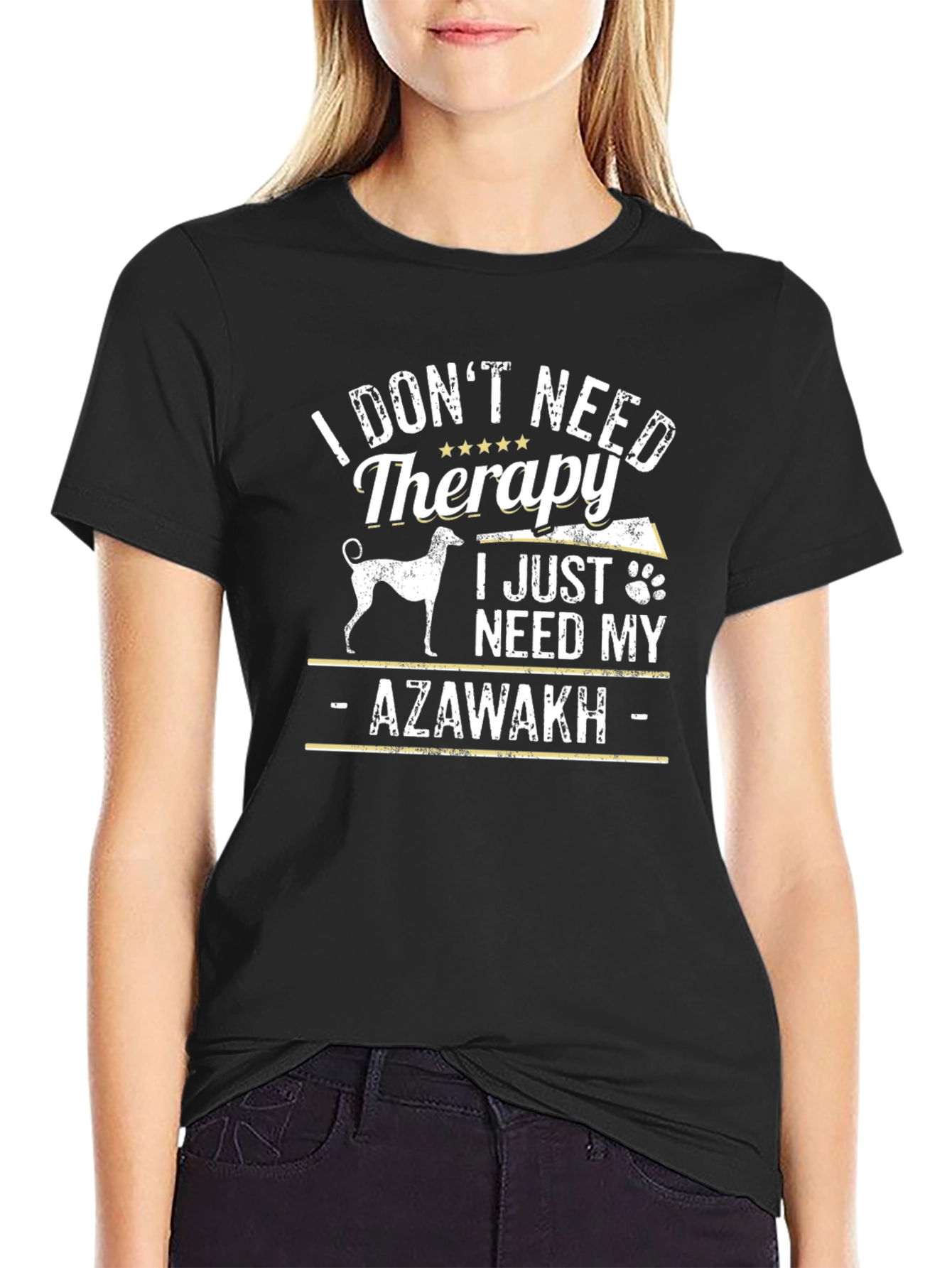 Azawakh Dog T-Shirt - Therapy Alternative