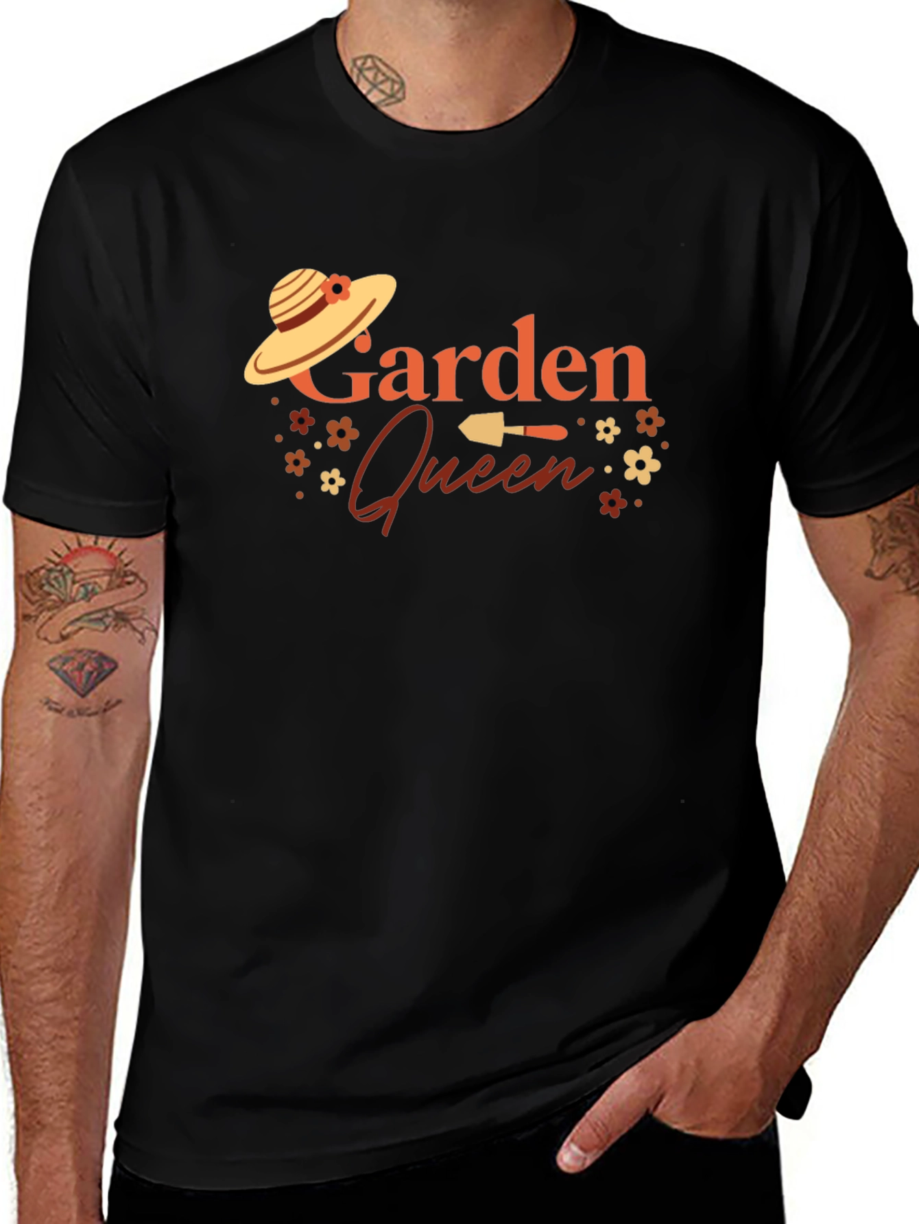 Garden Queen T-Shirt - Gardening Apparel