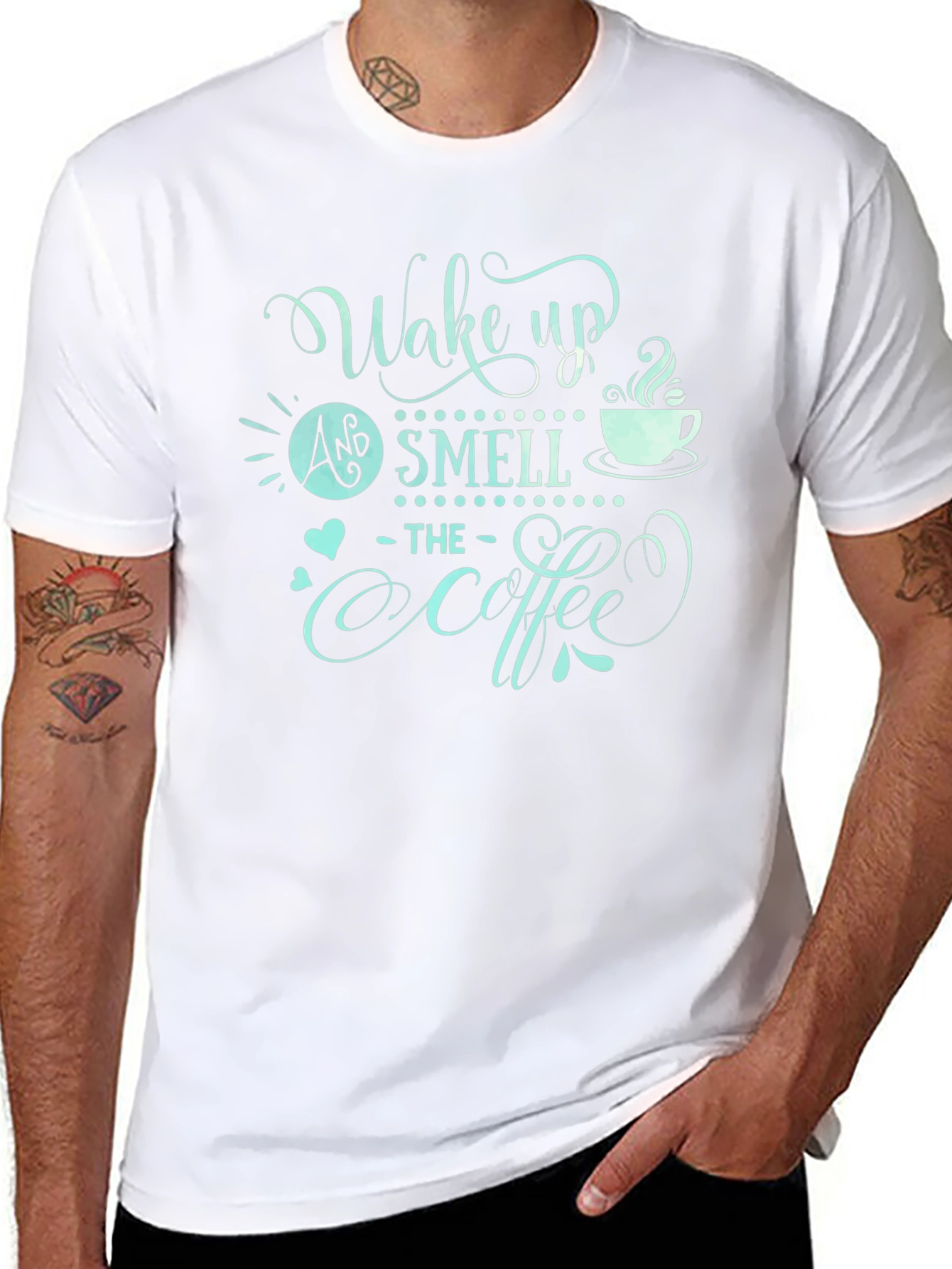 Wake Up and Smell the Coffee Graphic Tee