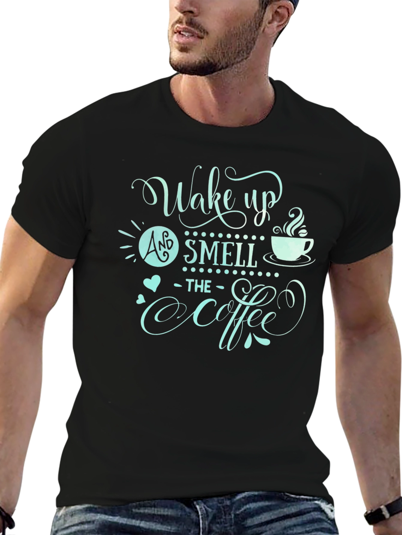 Wake Up and Smell the Coffee Graphic Tee
