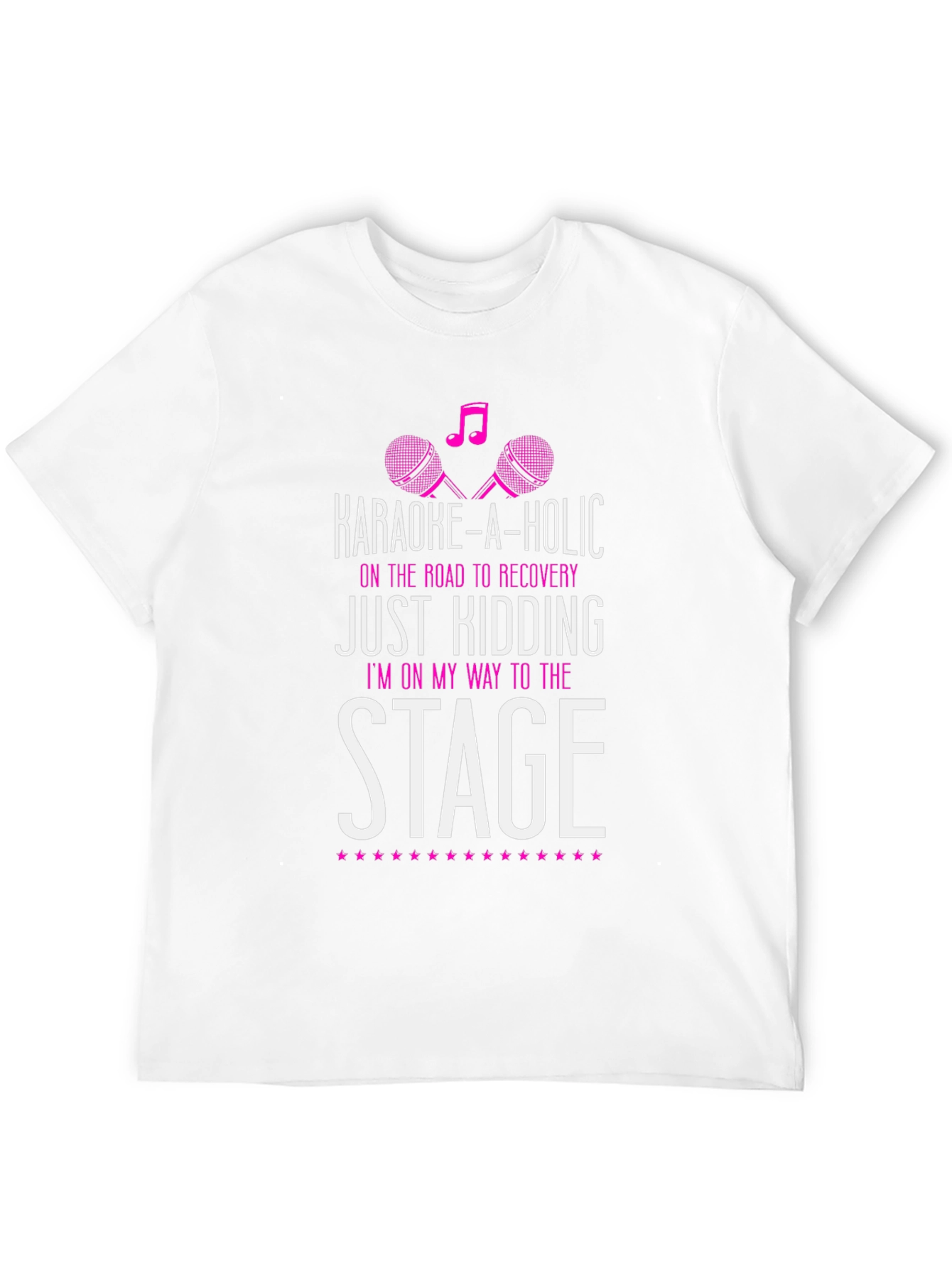 Karaoke-a-Holic Black Graphic Tee