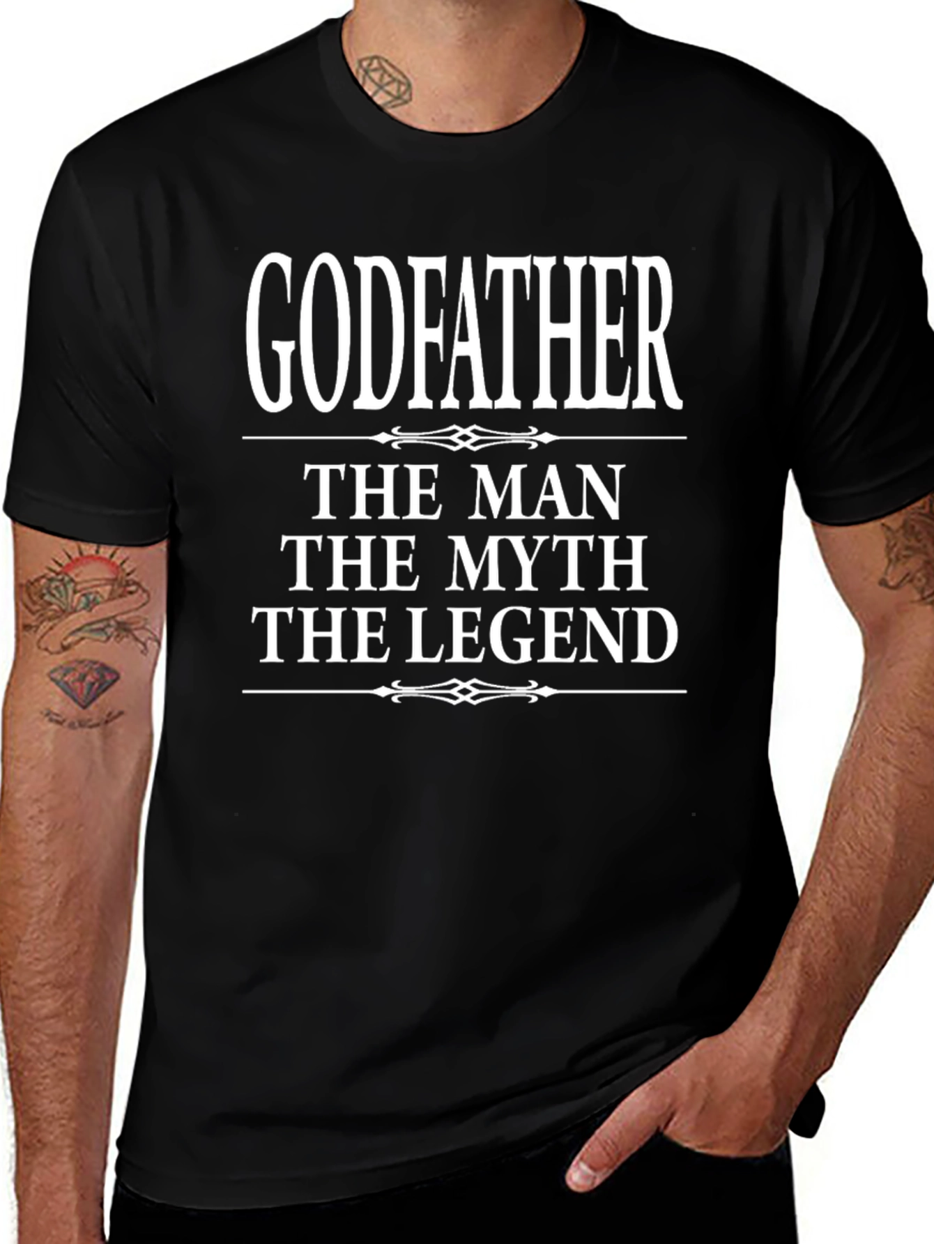 Godfather Tee: The Man The Myth The Legend T-Shirt