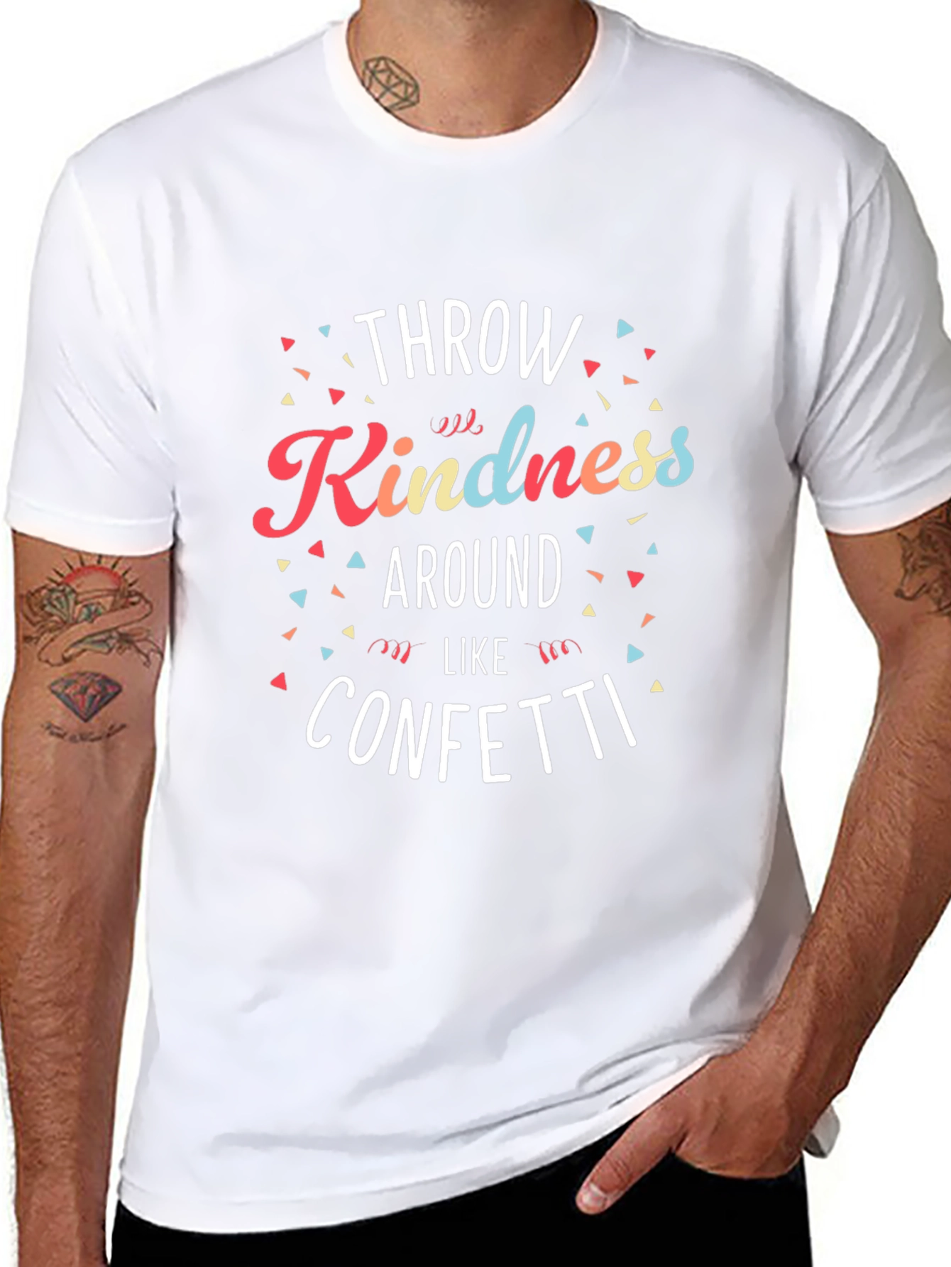Throw Kindness Around Like Confetti Graphic Tee
