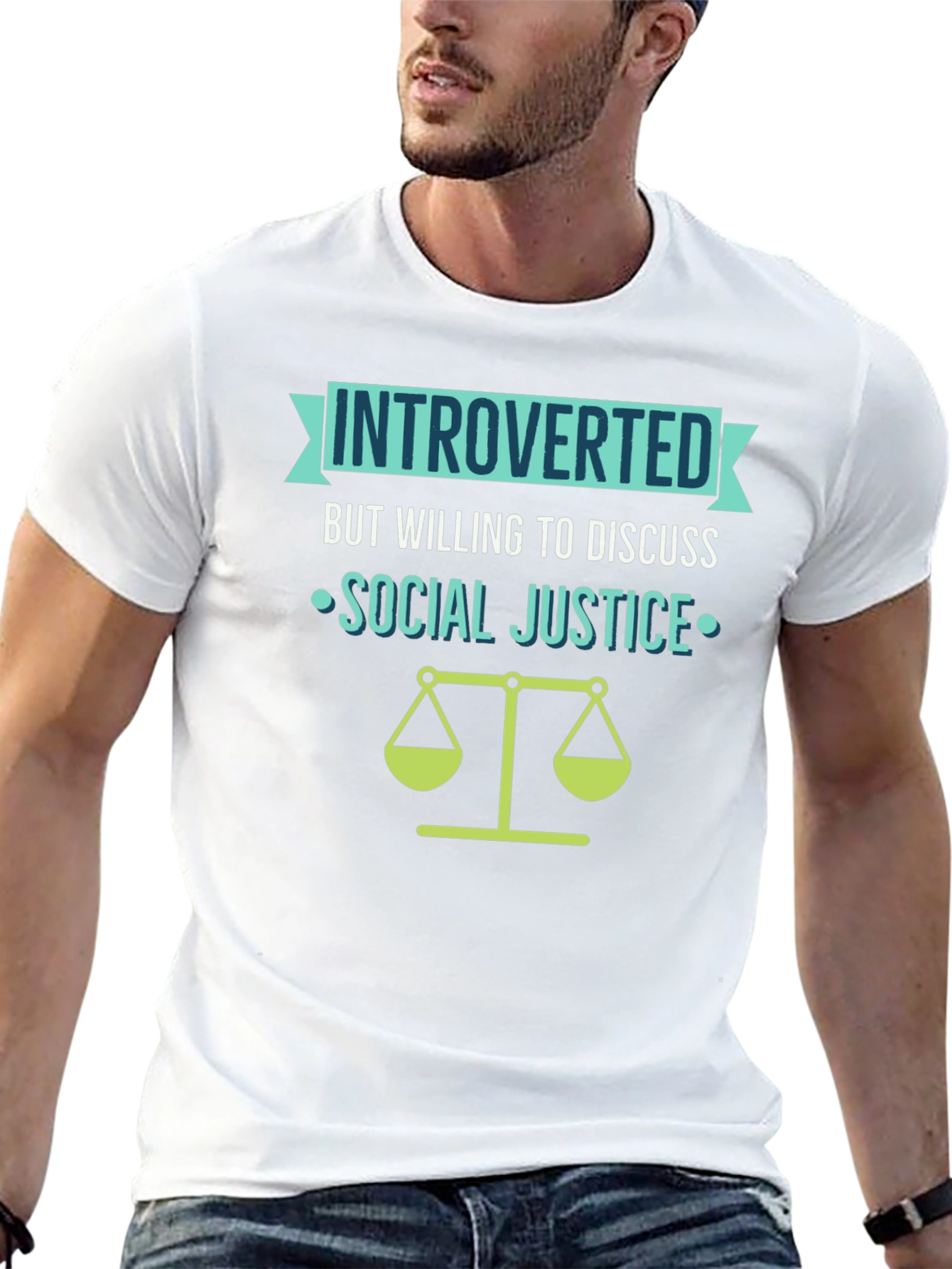 Introverted Social Justice T-Shirt