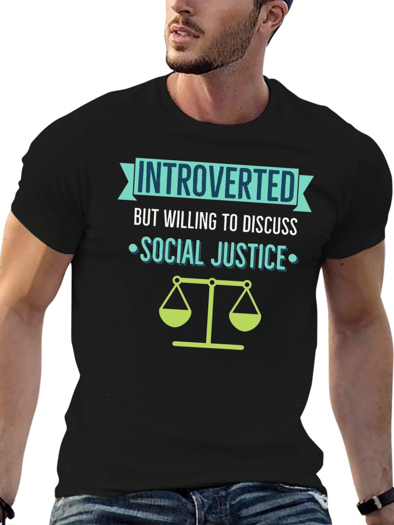Introverted Social Justice T-Shirt