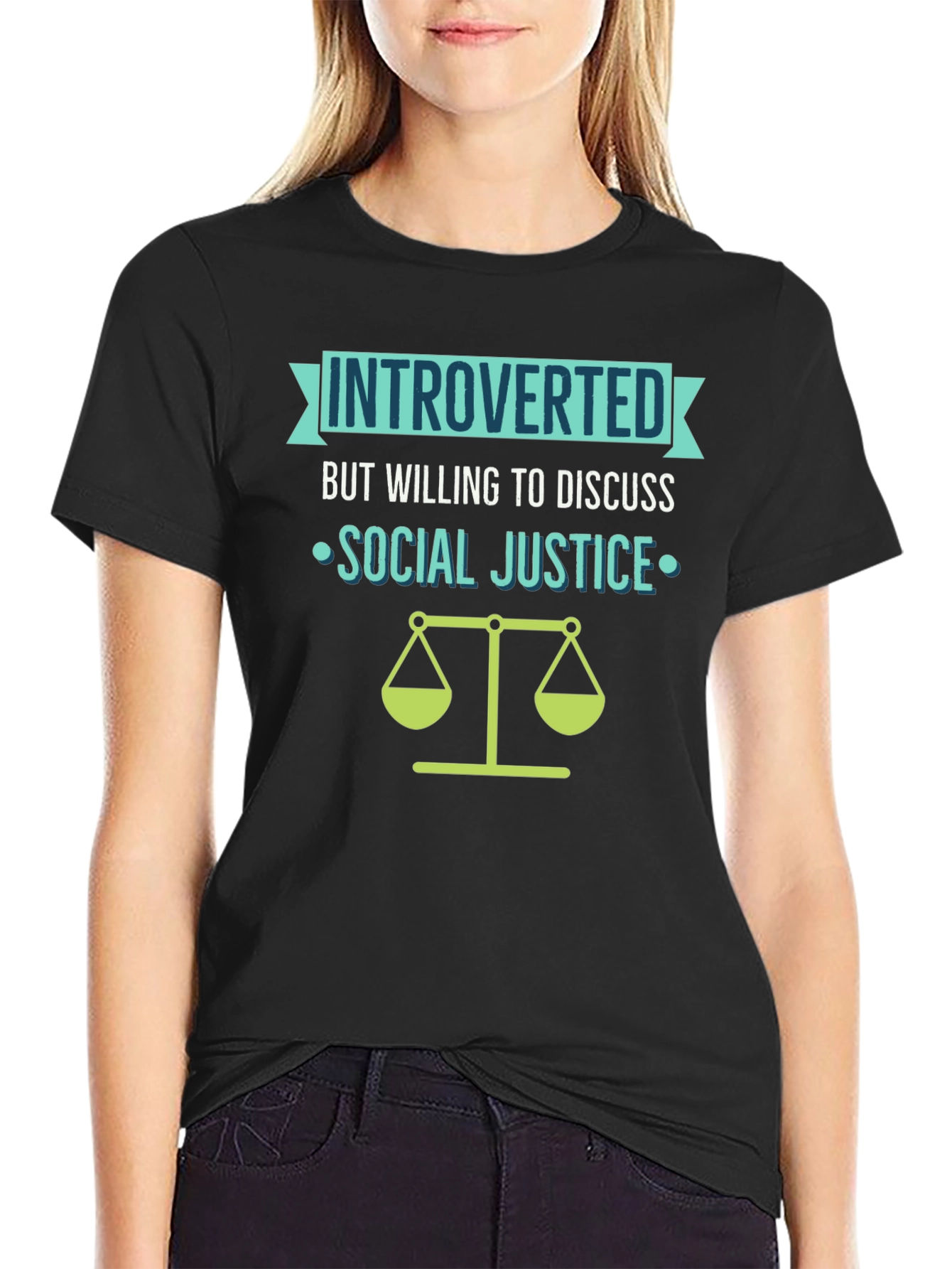 Introverted Social Justice T-Shirt