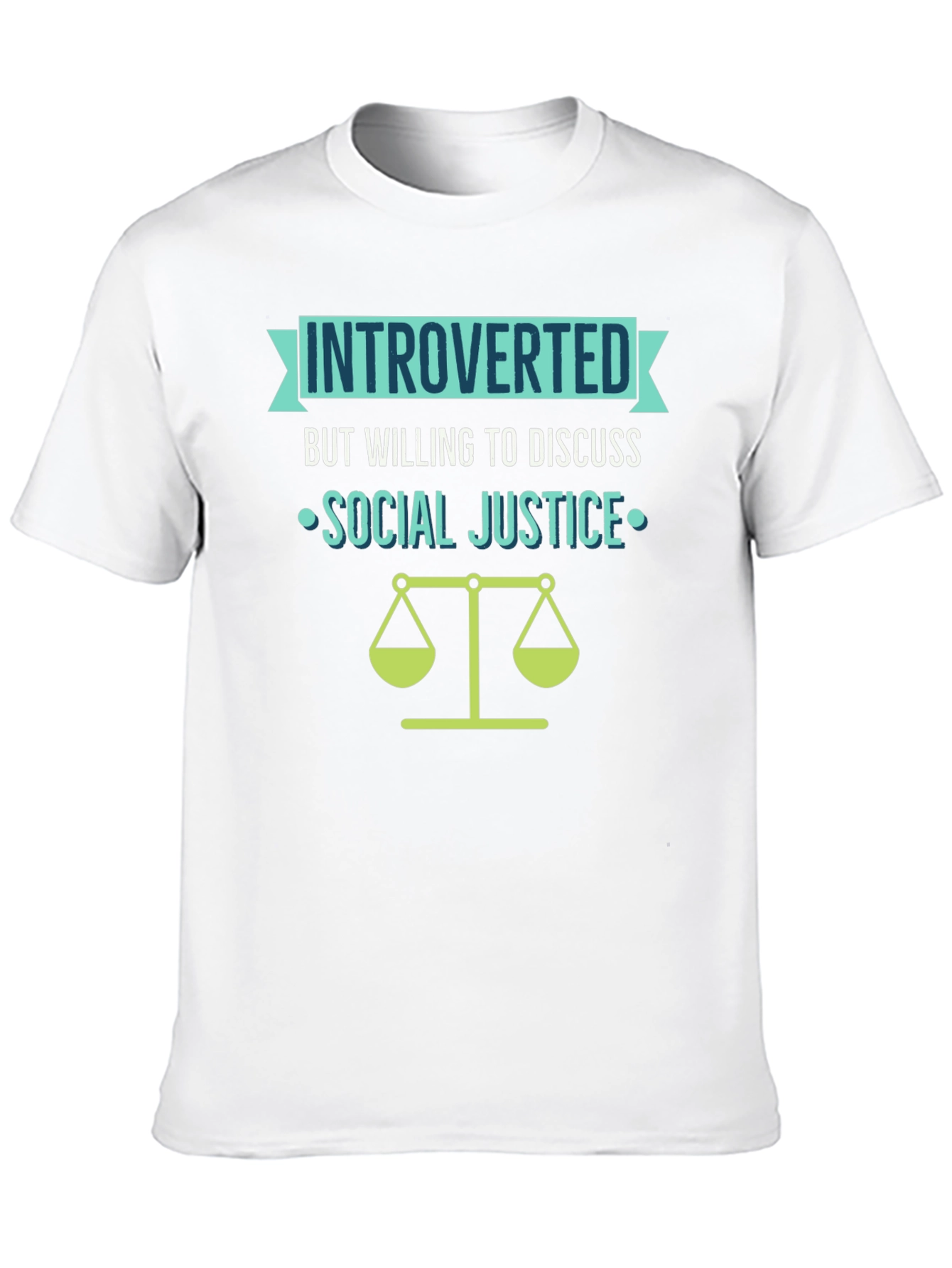 Introverted Social Justice T-Shirt