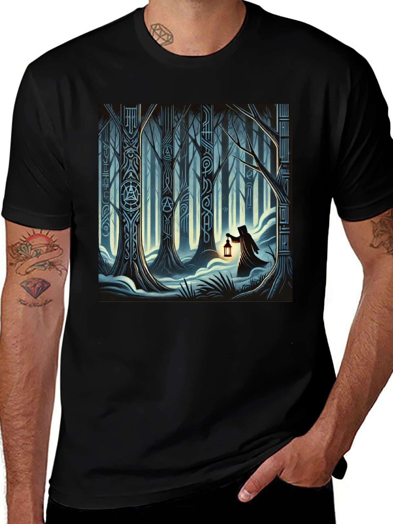 Mystic Forest Graphic T-Shirt