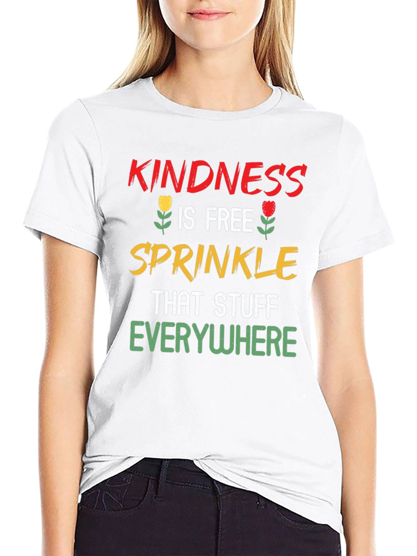 Kindness is Free T-Shirt: Spread Positivity