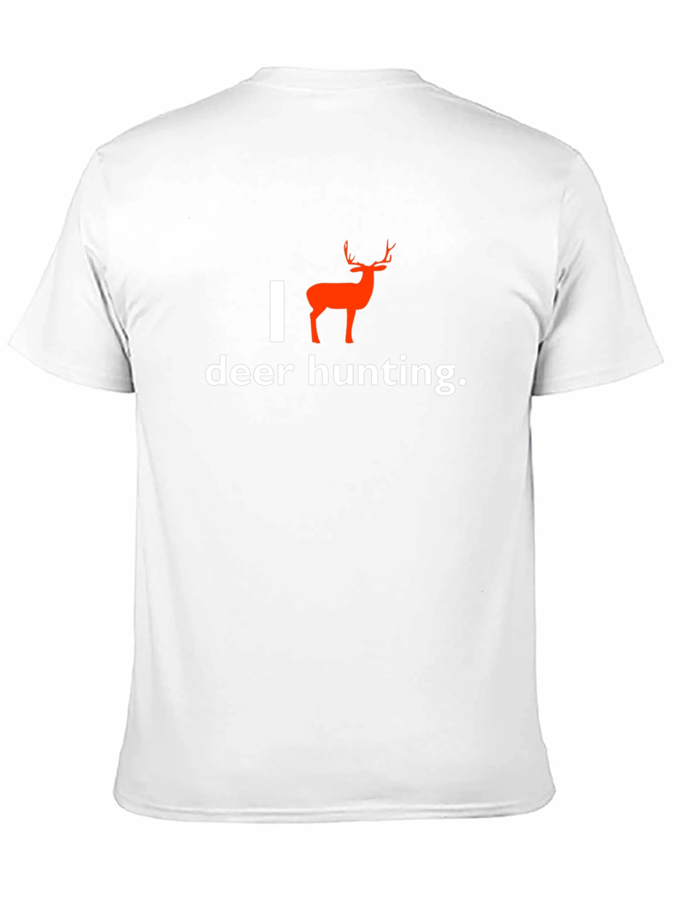 I Heart Deer Hunting T-Shirt - Black