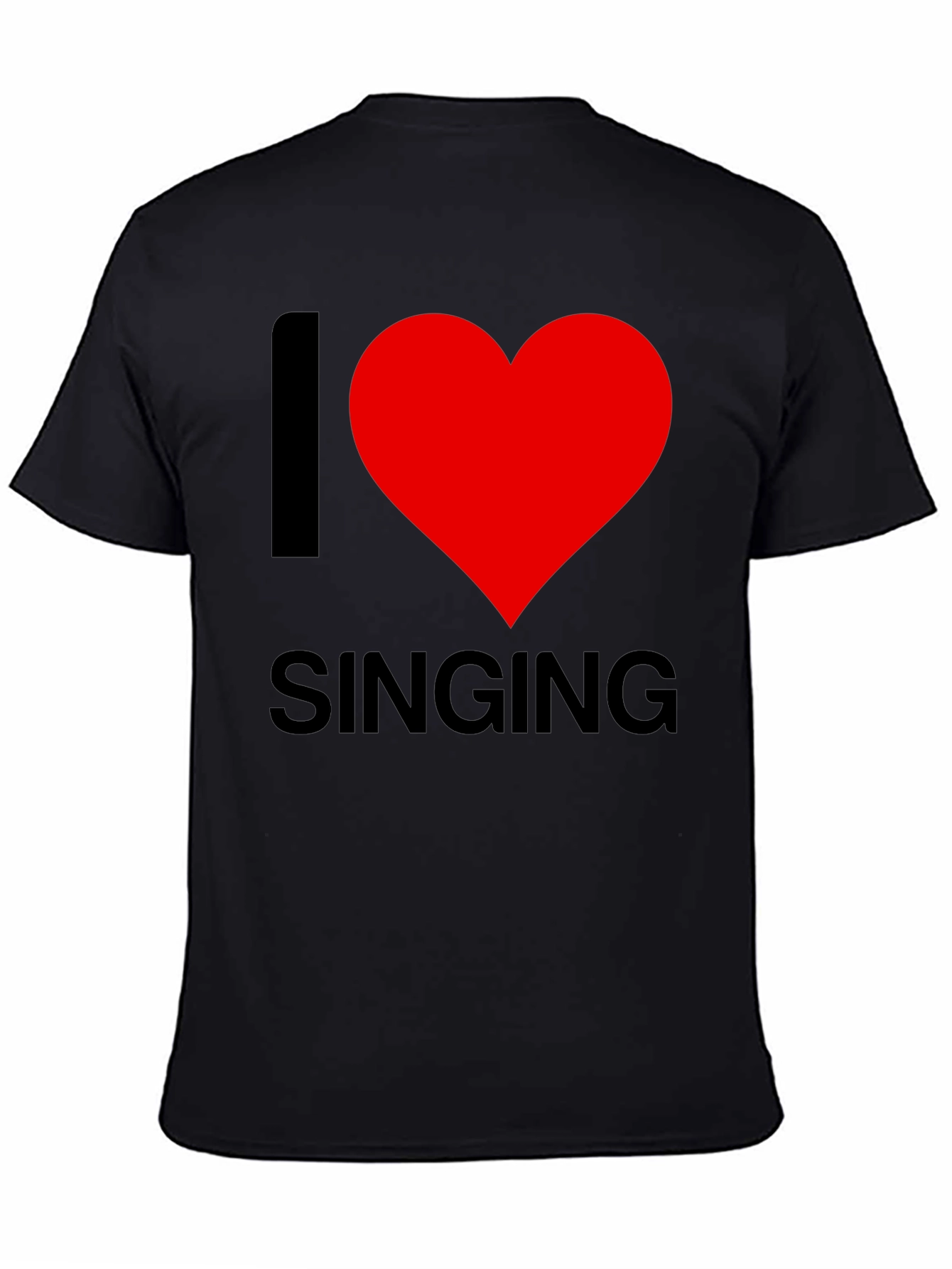 I Love Singing T-Shirt - Soft Cotton Blend