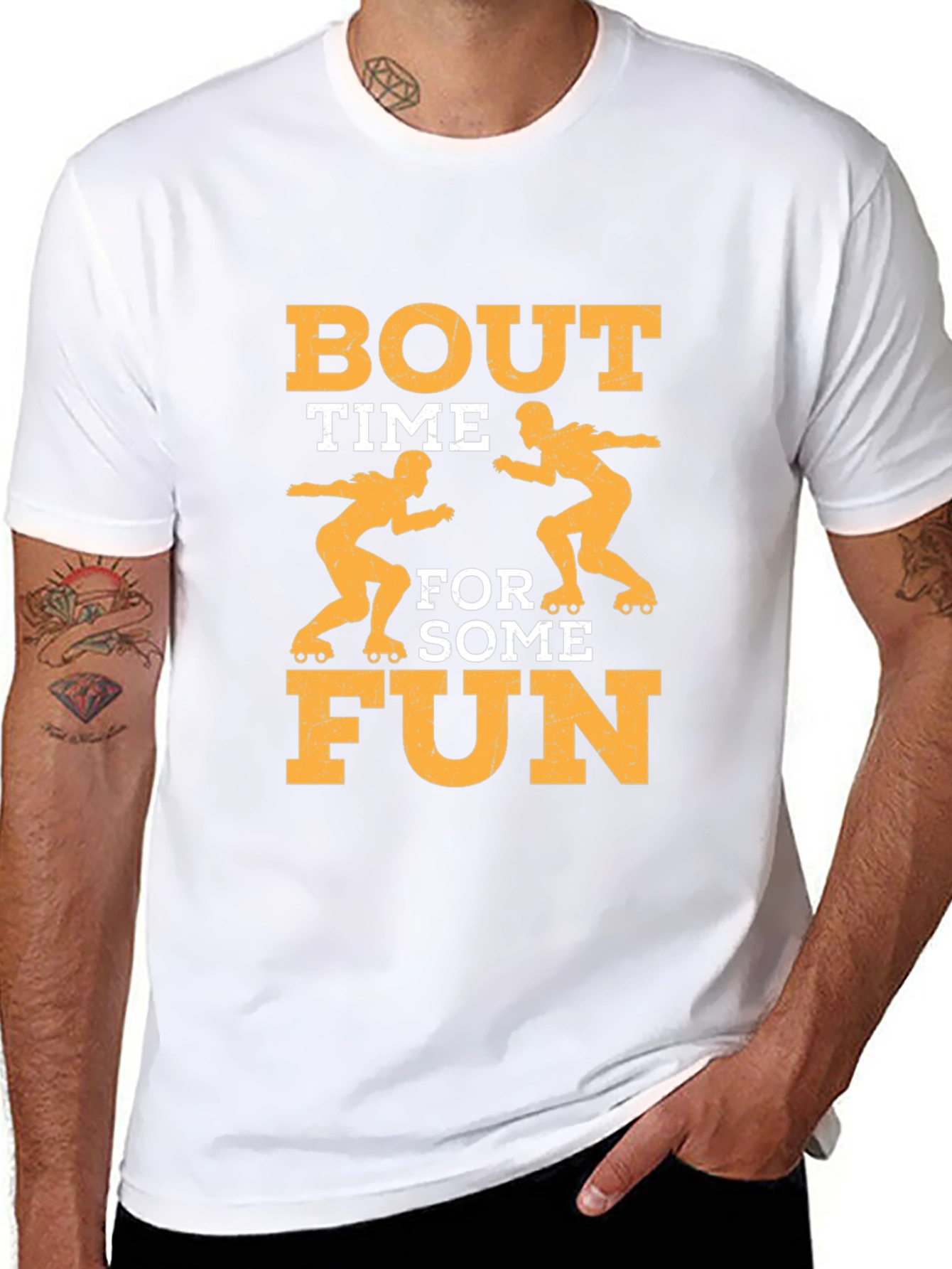 Bout Time For Some Fun Black T-Shirt