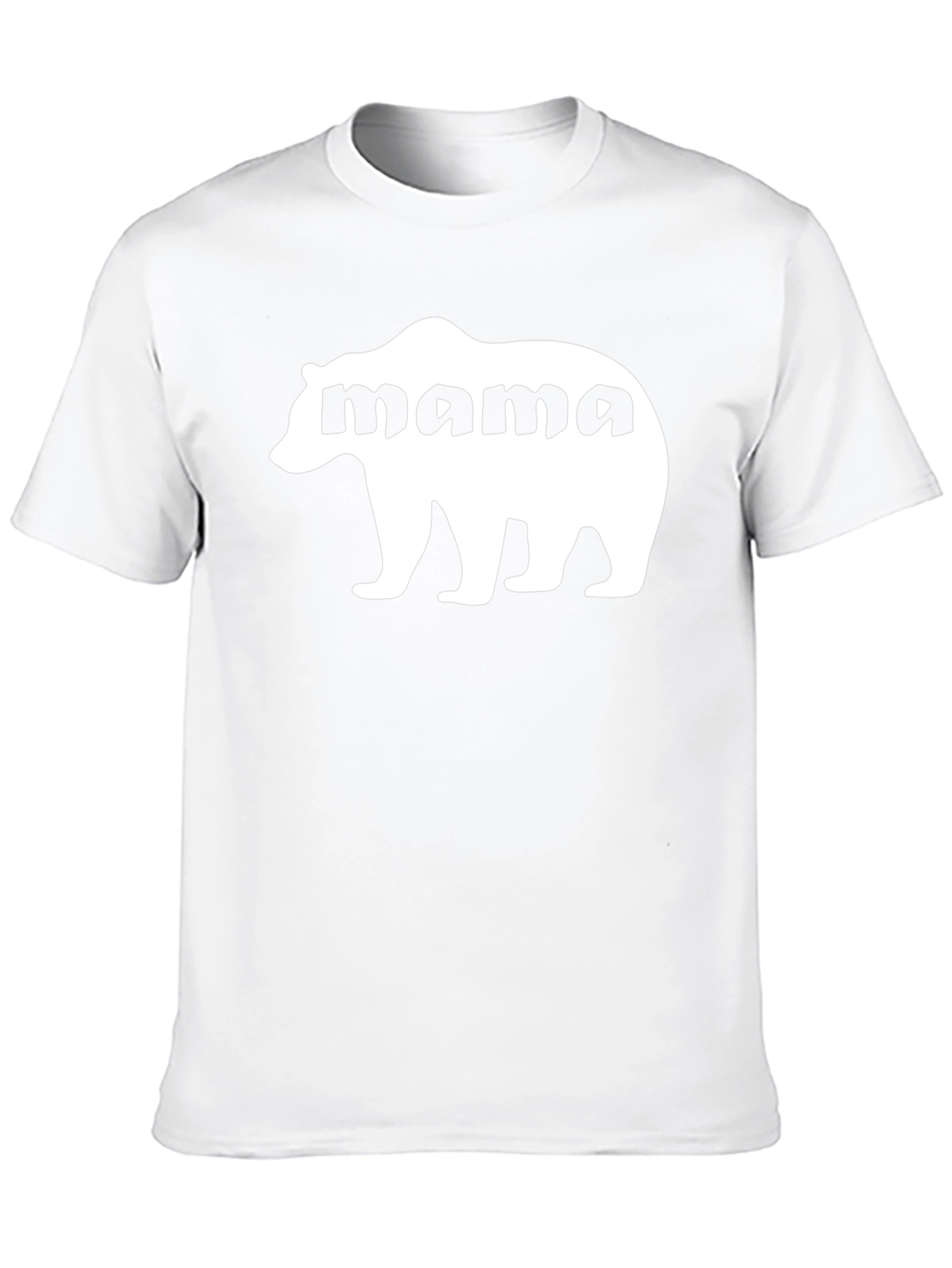 Mama Bear Graphic Tee - Black Unisex Shirt