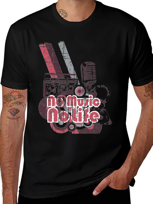 No Music No Life Graphic Tee
