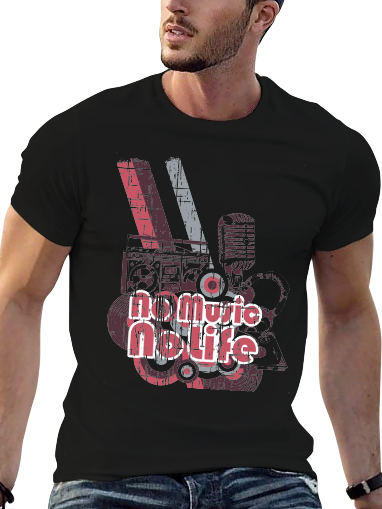 No Music No Life Graphic Tee