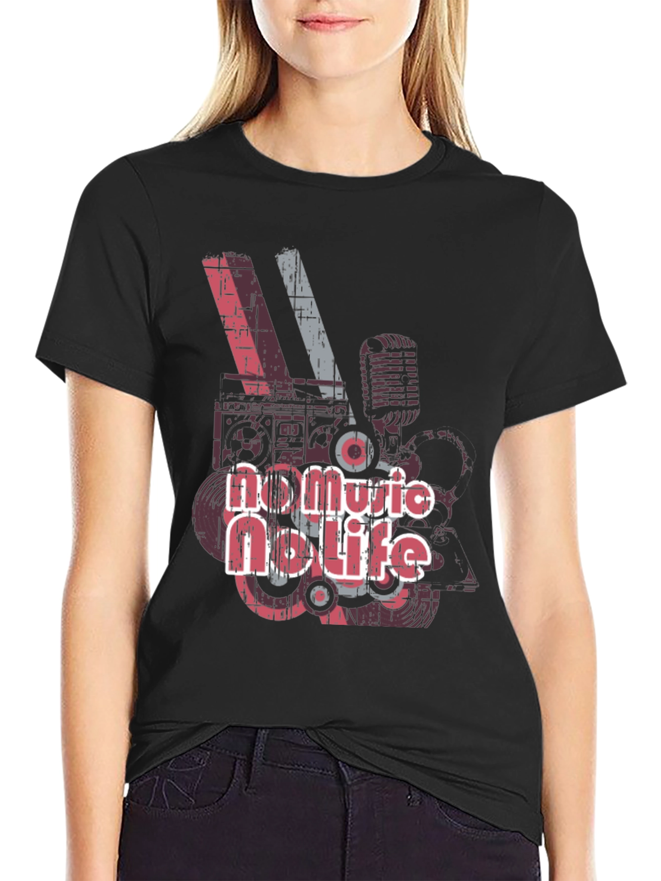 No Music No Life Graphic Tee