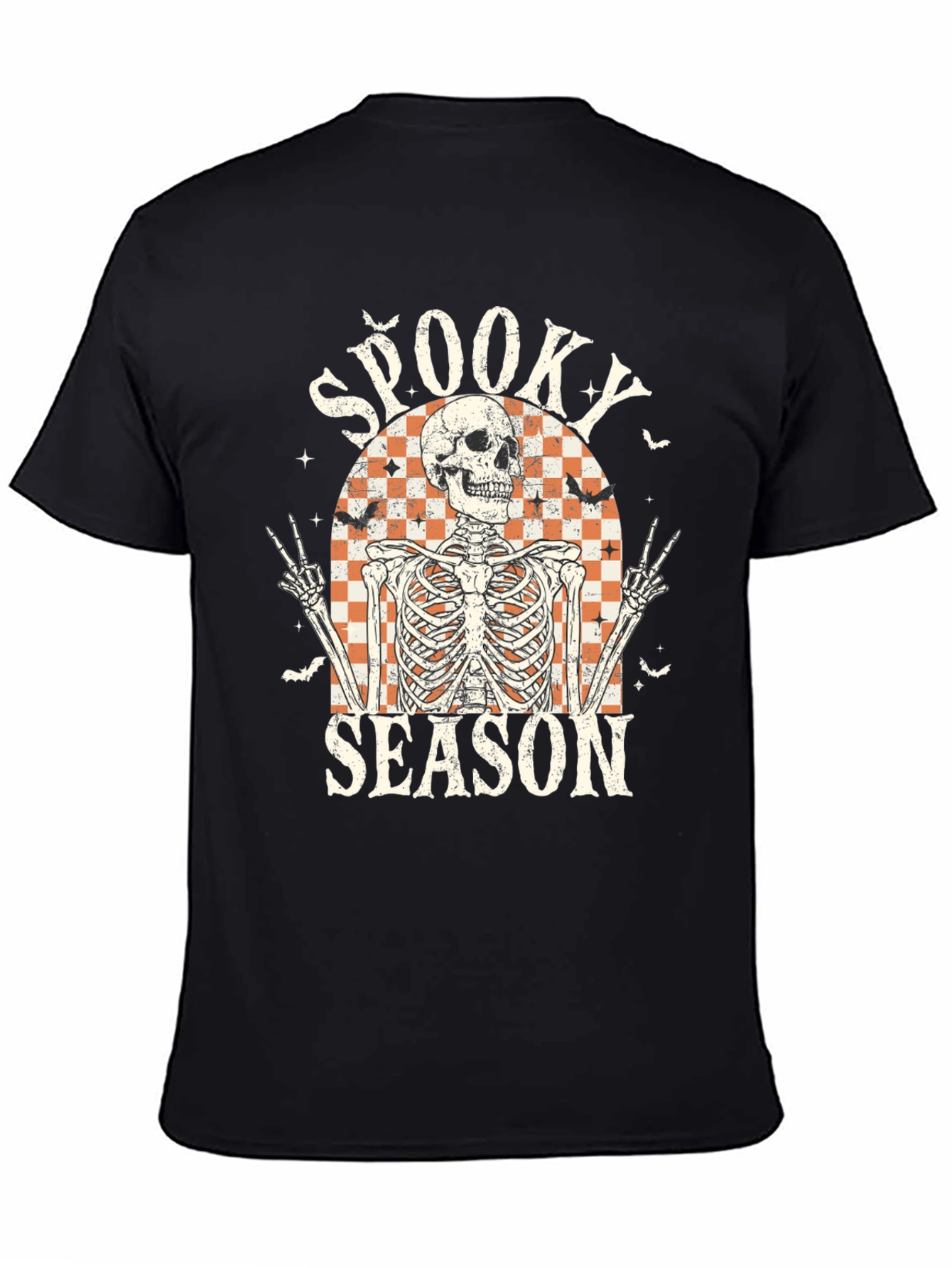 Spooky Season Skeleton T-Shirt - Halloween Style