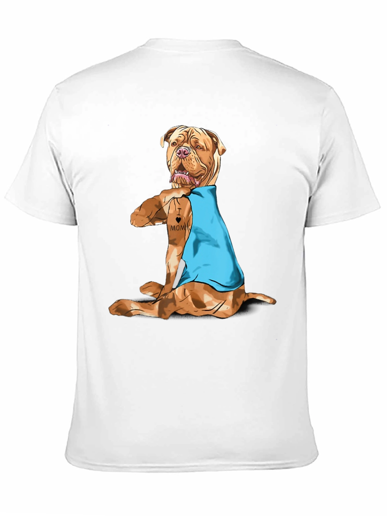 Dog Mom Tattoo T-Shirt - Cool Canine Tee