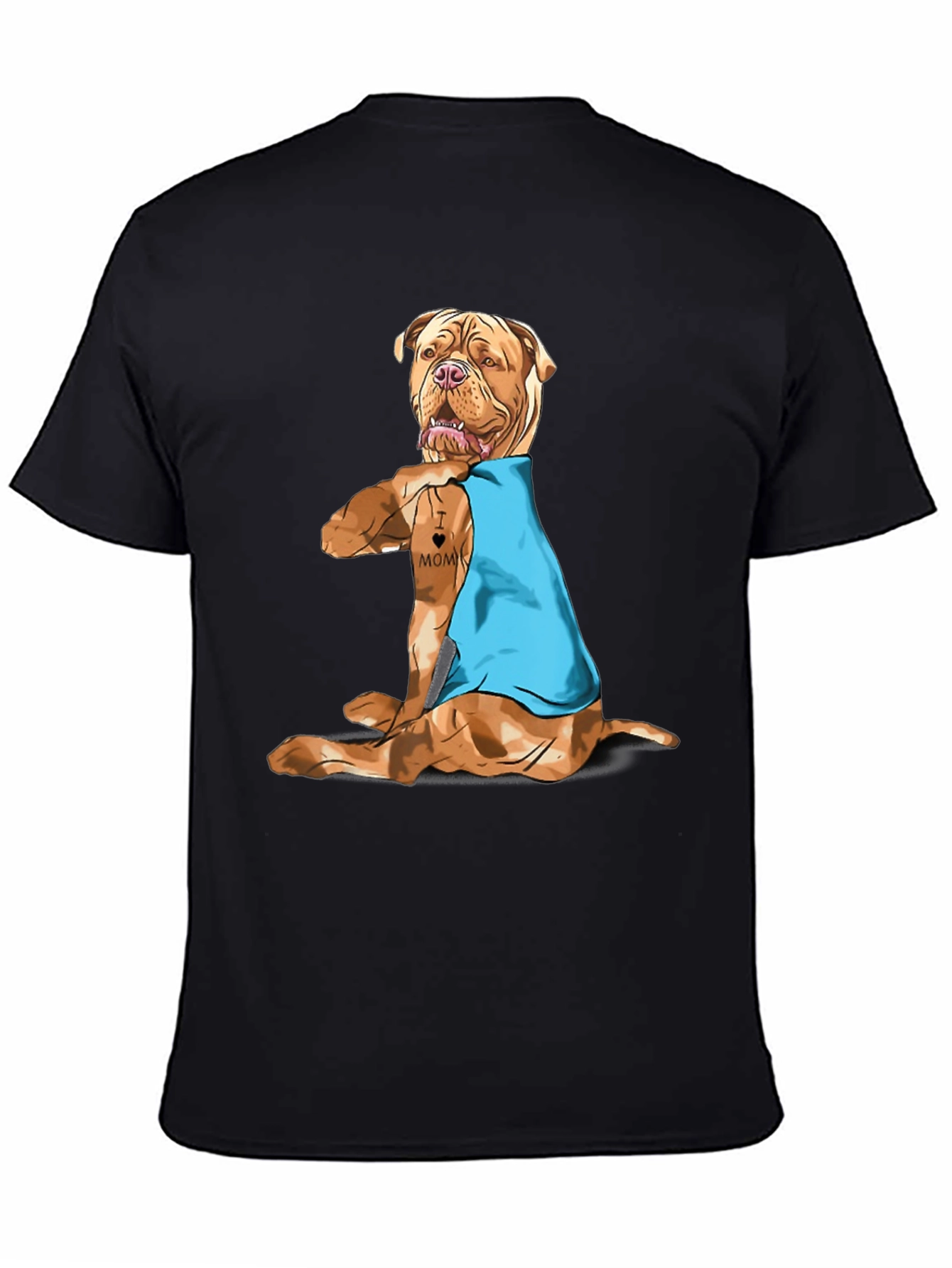 Dog Mom Tattoo T-Shirt - Cool Canine Tee