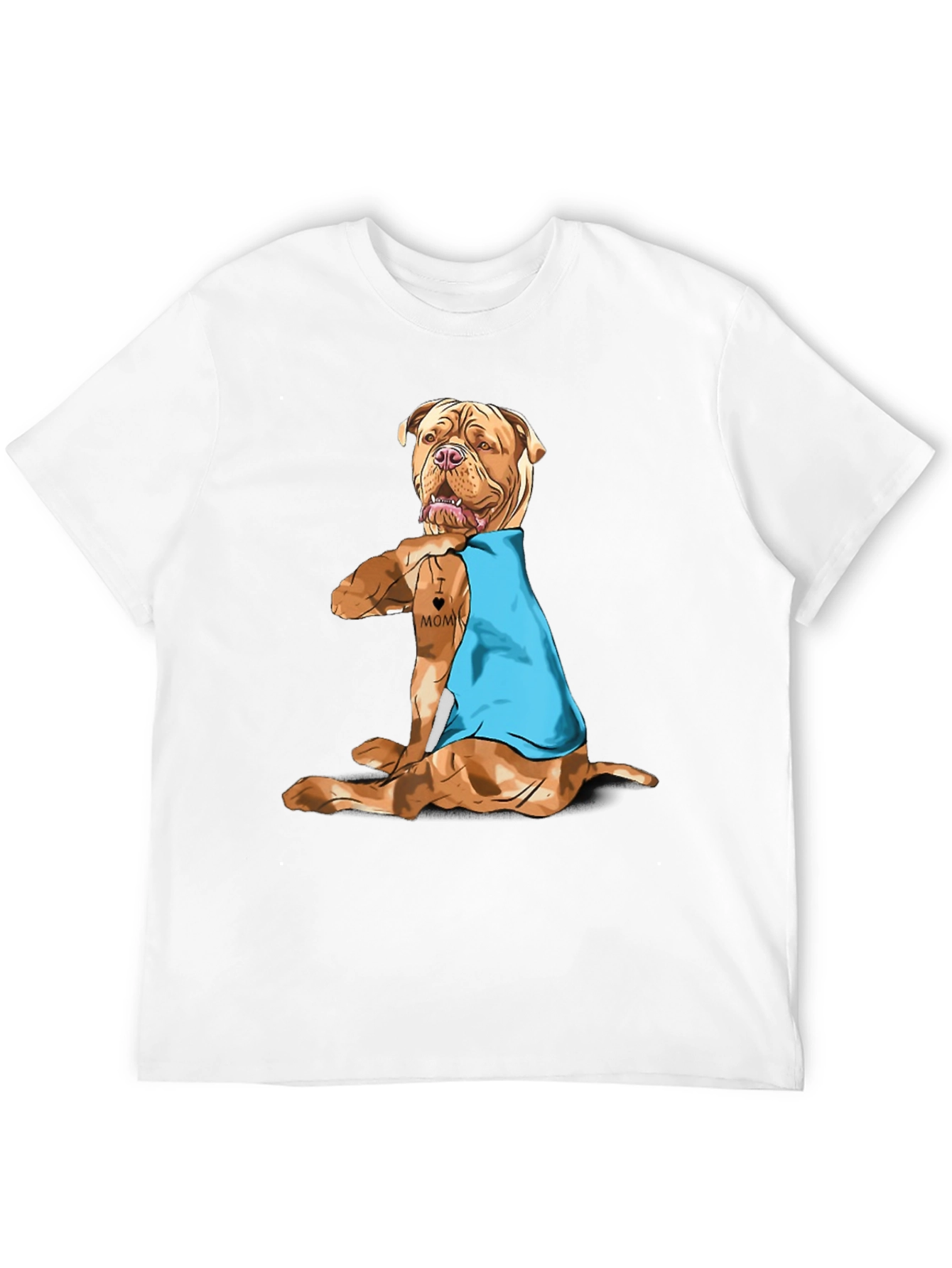 Dog Mom Tattoo T-Shirt - Cool Canine Tee
