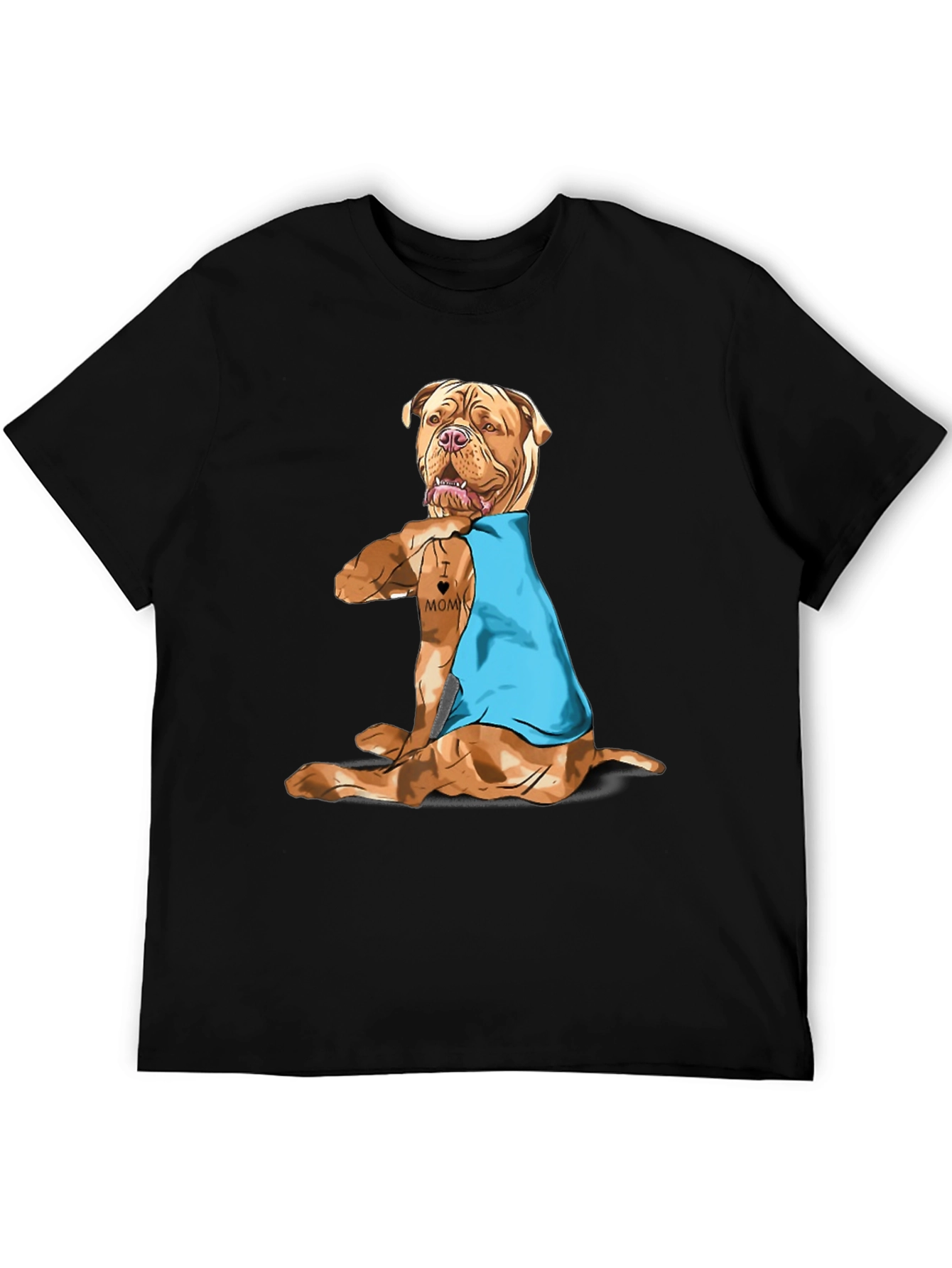Dog Mom Tattoo T-Shirt - Cool Canine Tee