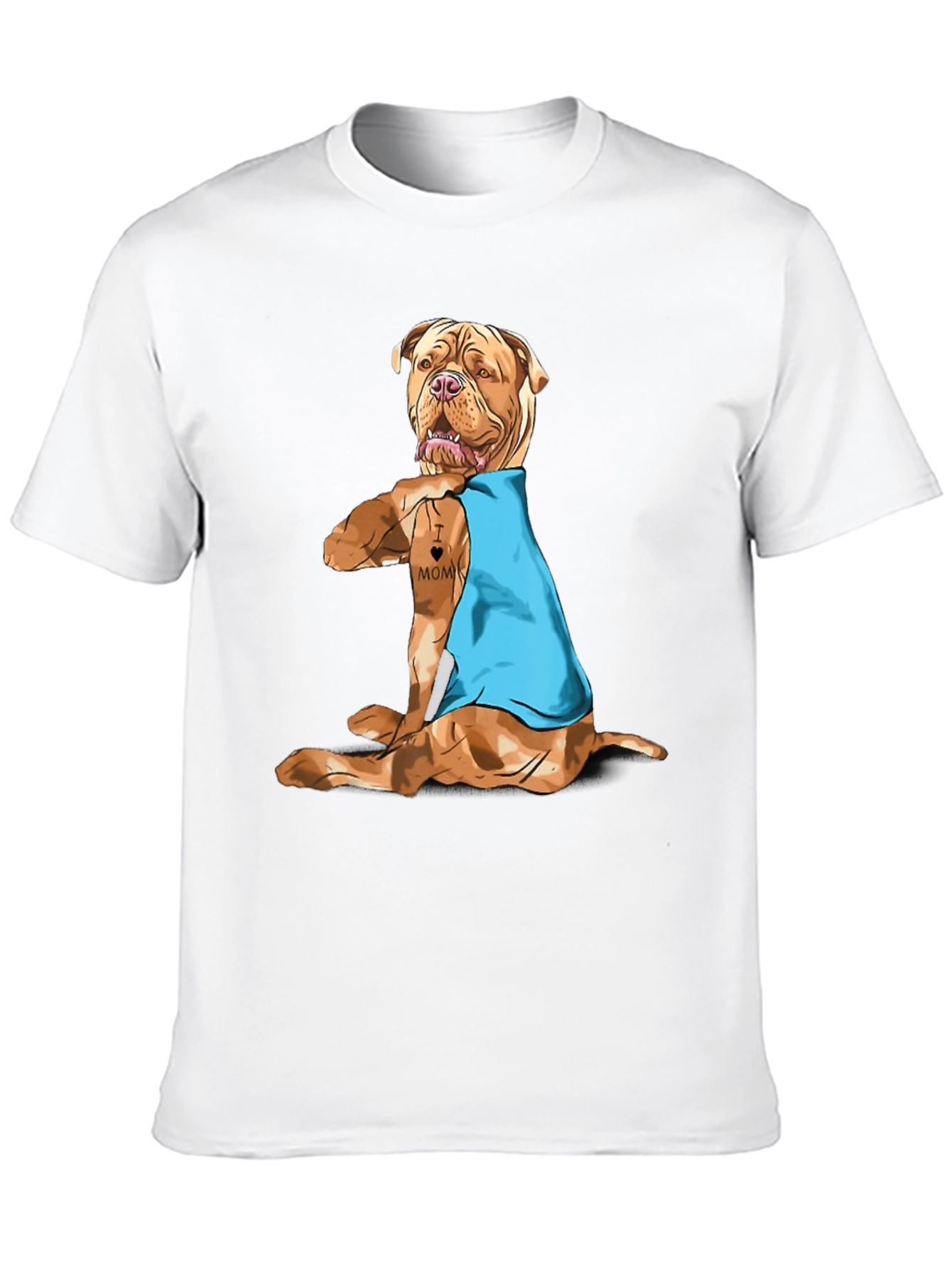 Dog Mom Tattoo T-Shirt - Cool Canine Tee