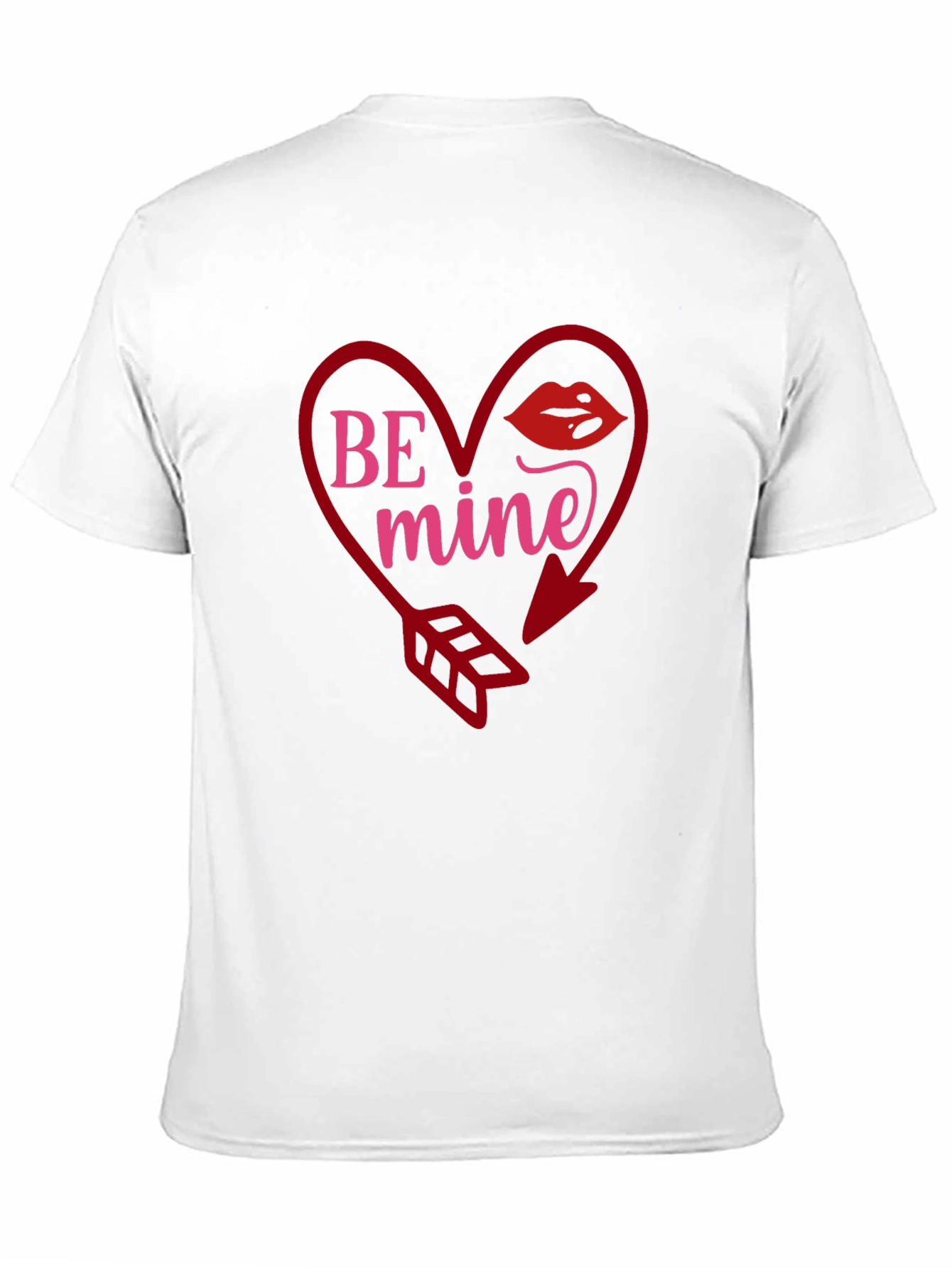 Be Mine Heart Valentines Day T-Shirt