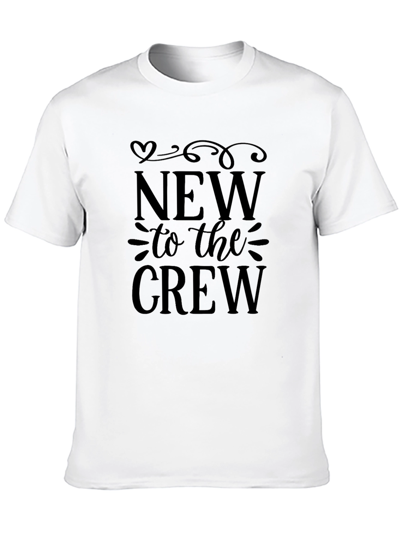 New to the Crew Black T-Shirt