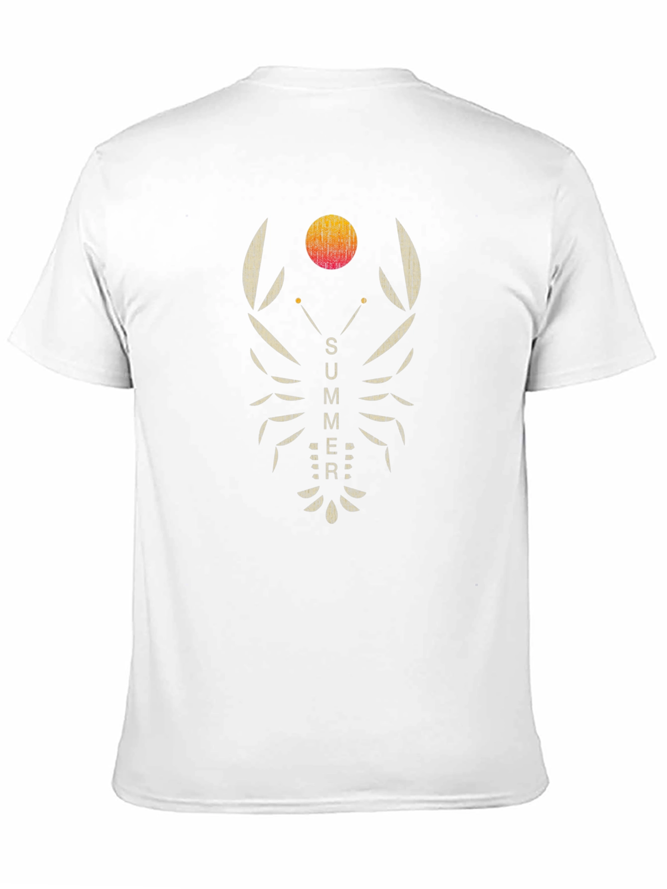 Summer Lobster Graphic Tee - Black