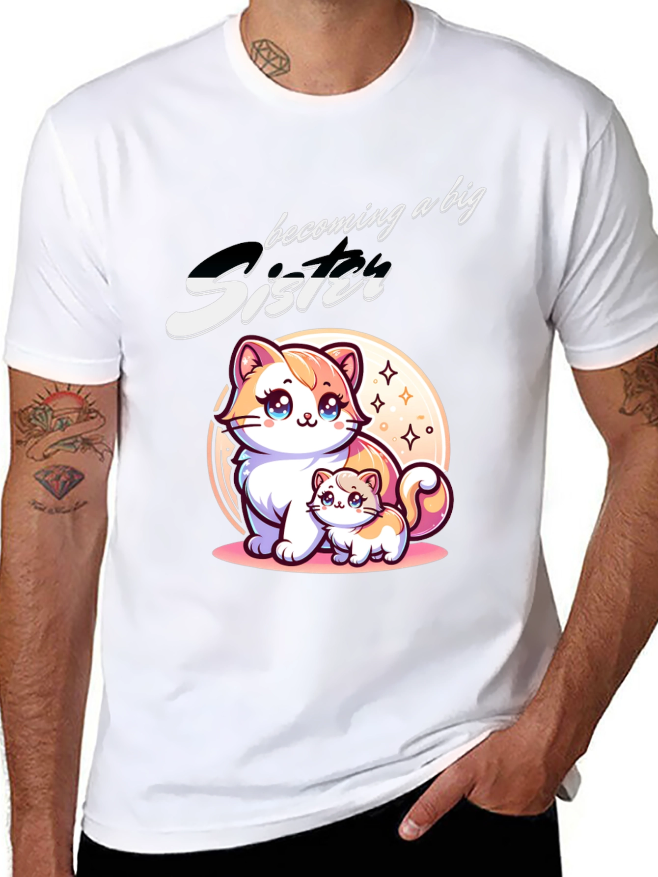 Becoming a Big Sister Cat T-Shirt