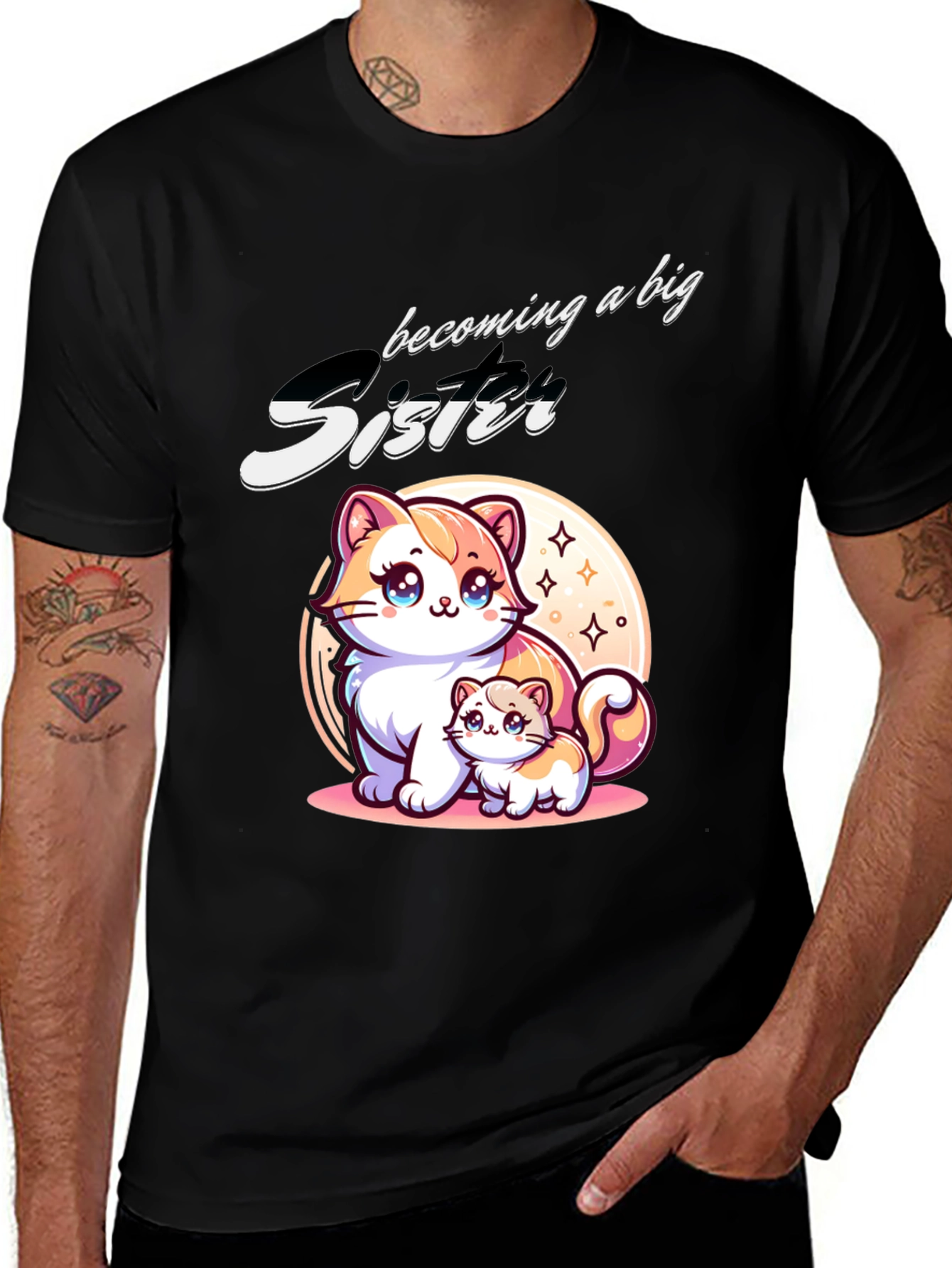 Becoming a Big Sister Cat T-Shirt