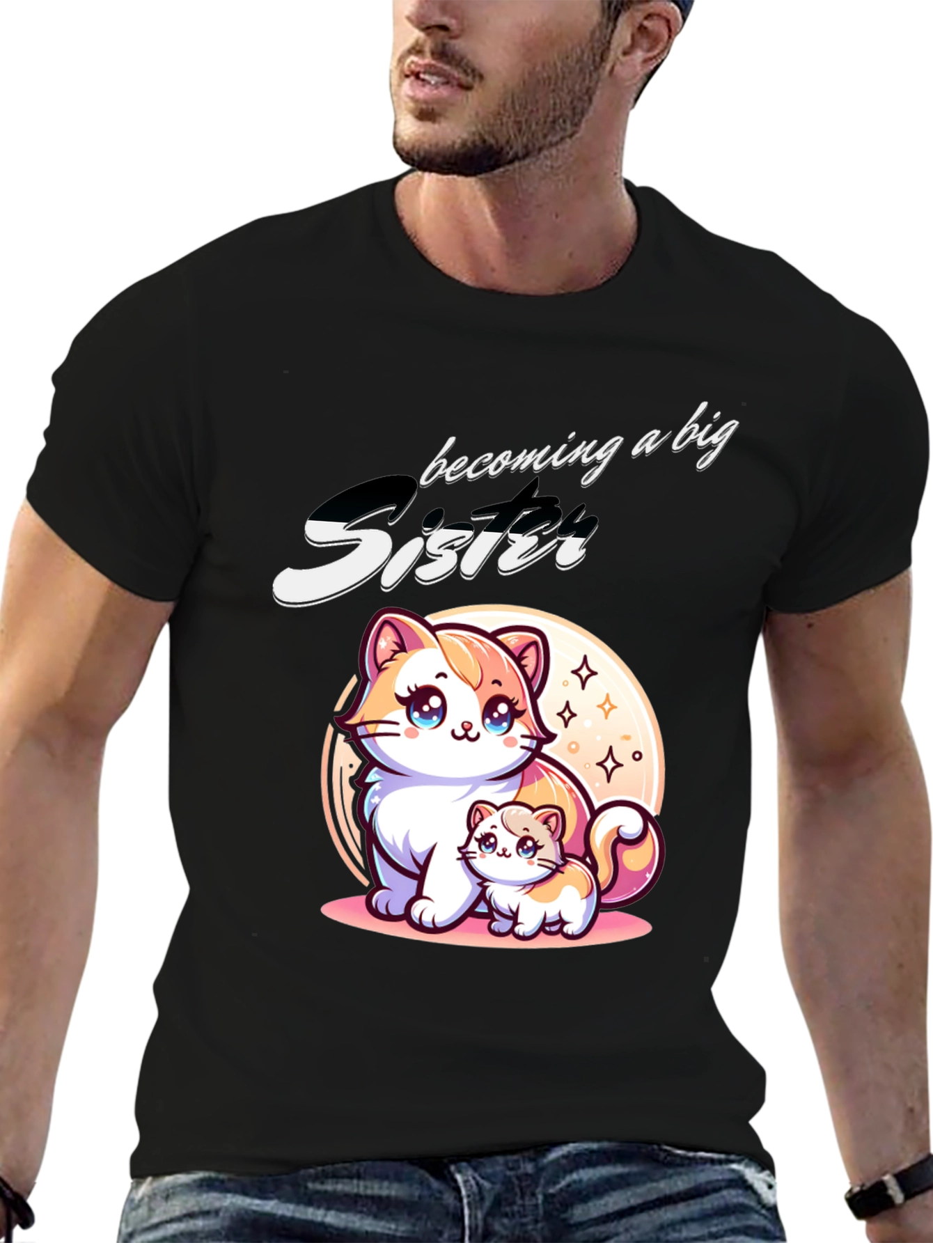 Becoming a Big Sister Cat T-Shirt