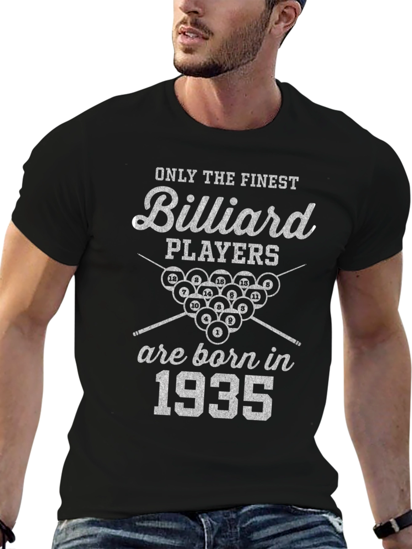 Billiard Players Born In 1935 T-Shirt