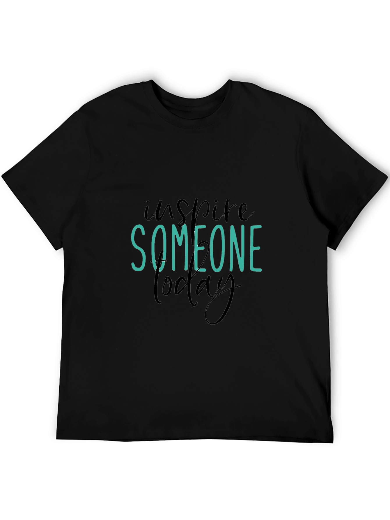 Inspire Someone Today Graphic Tee - Black