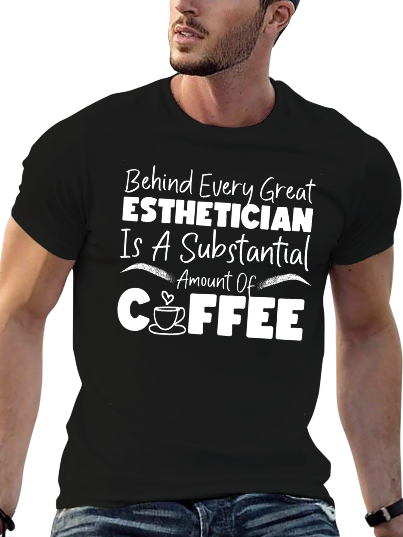 Esthetician Coffee T-Shirt - Great Gift!