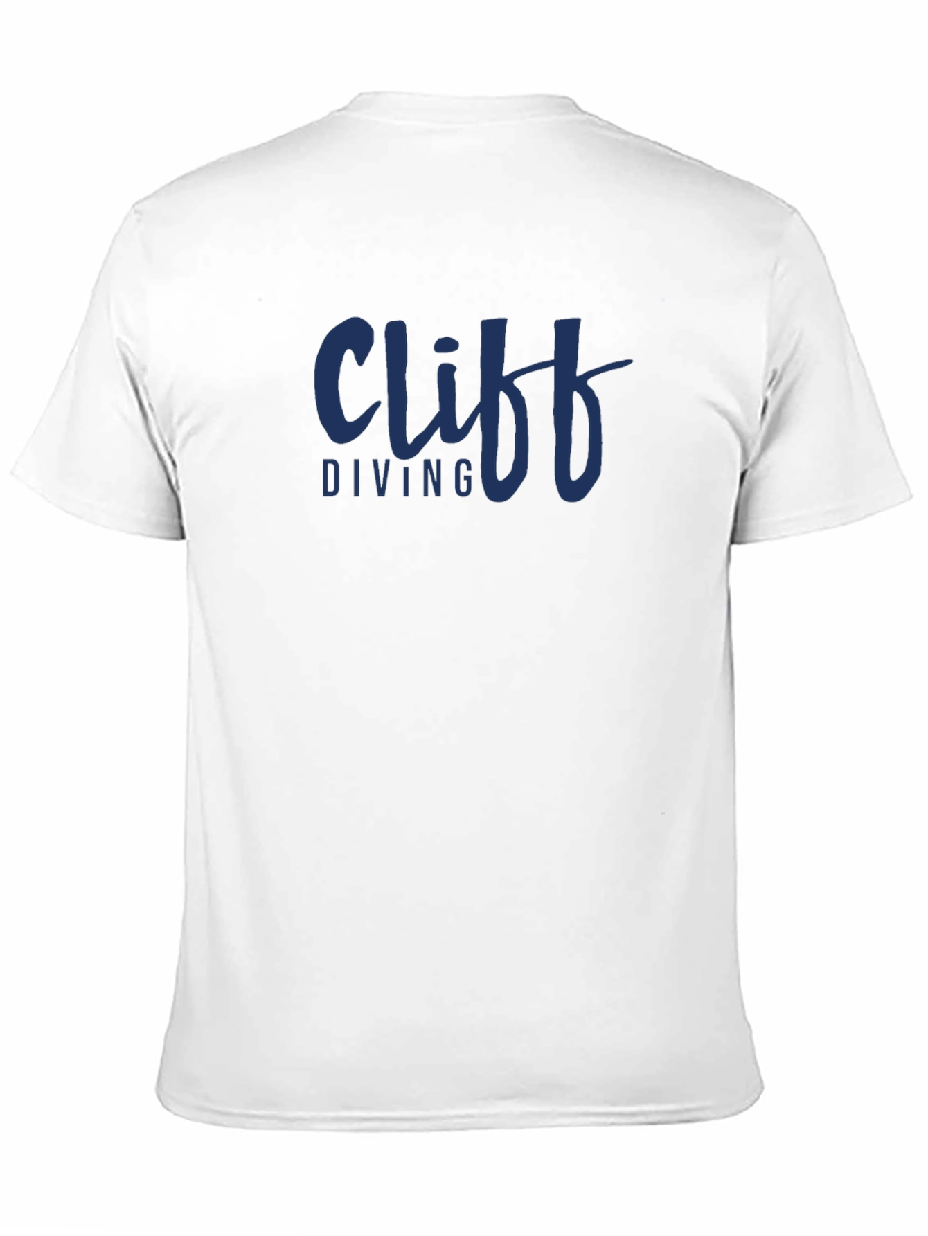 Cliff Diving Graphic T-Shirt - Casual Tee