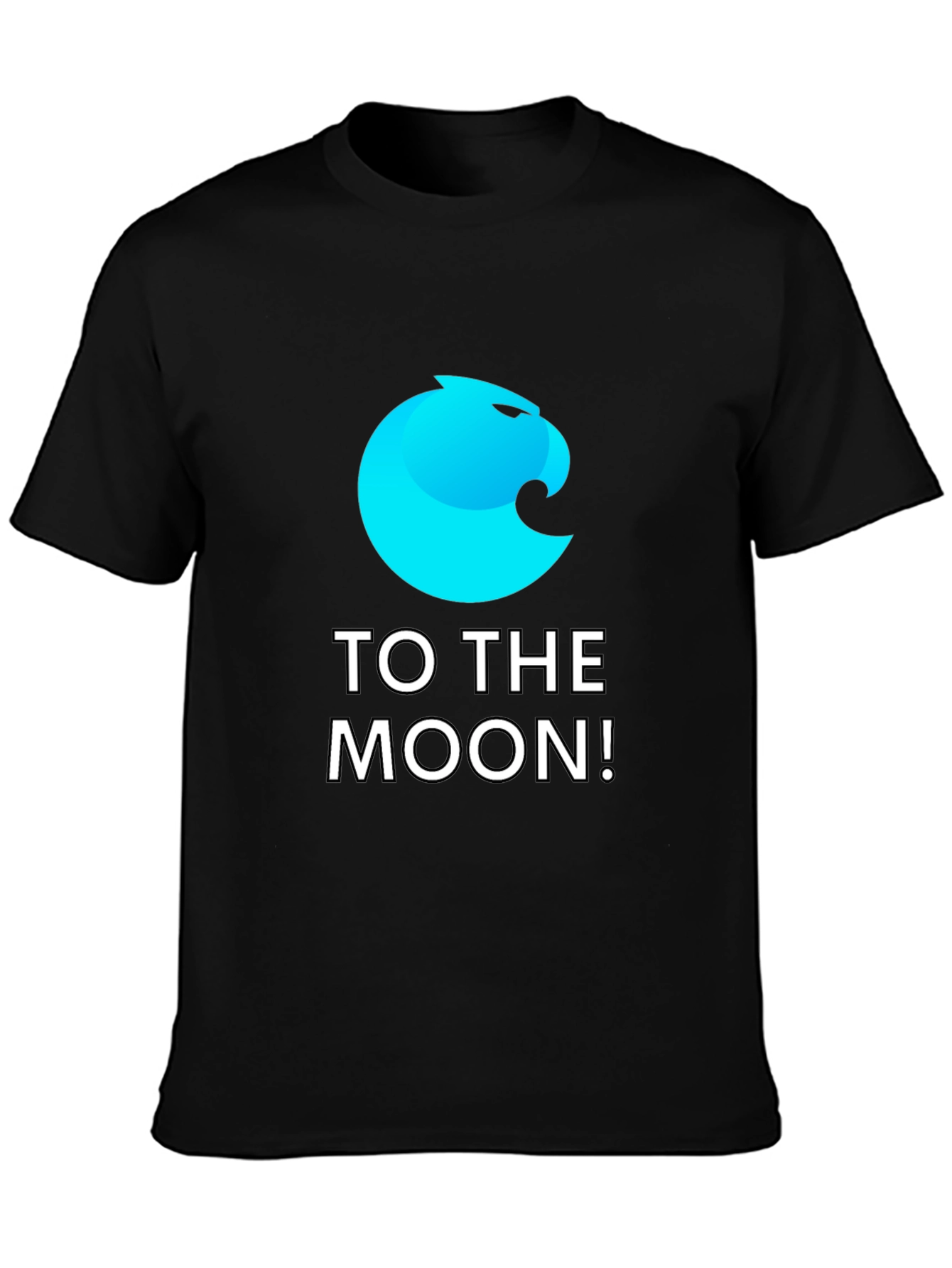To The Moon! Crypto T-Shirt - Black