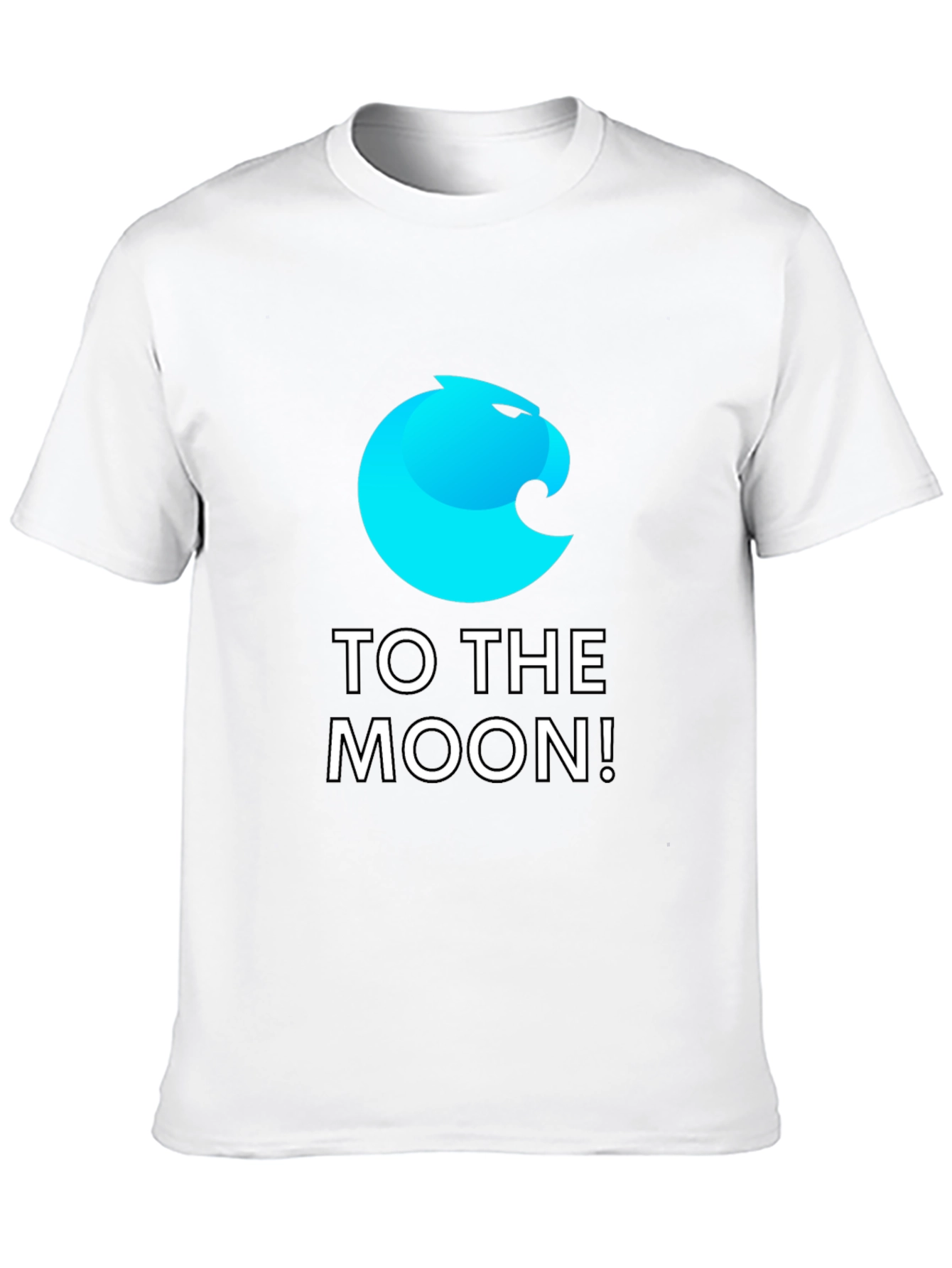 To The Moon! Crypto T-Shirt - Black