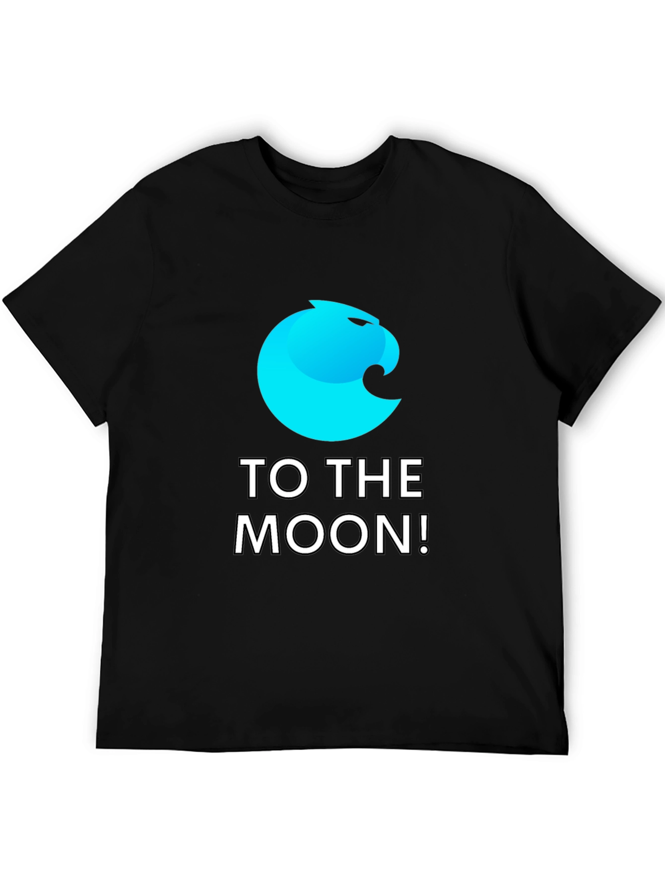 To The Moon! Crypto T-Shirt - Black
