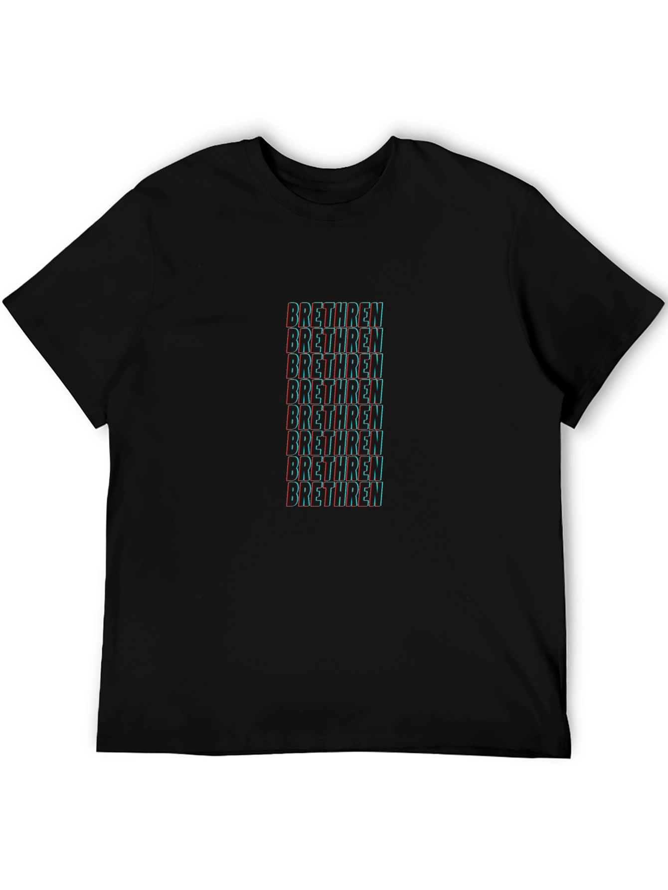 Brethren Graphic T-Shirt - Stylish Crew Neck Tee
