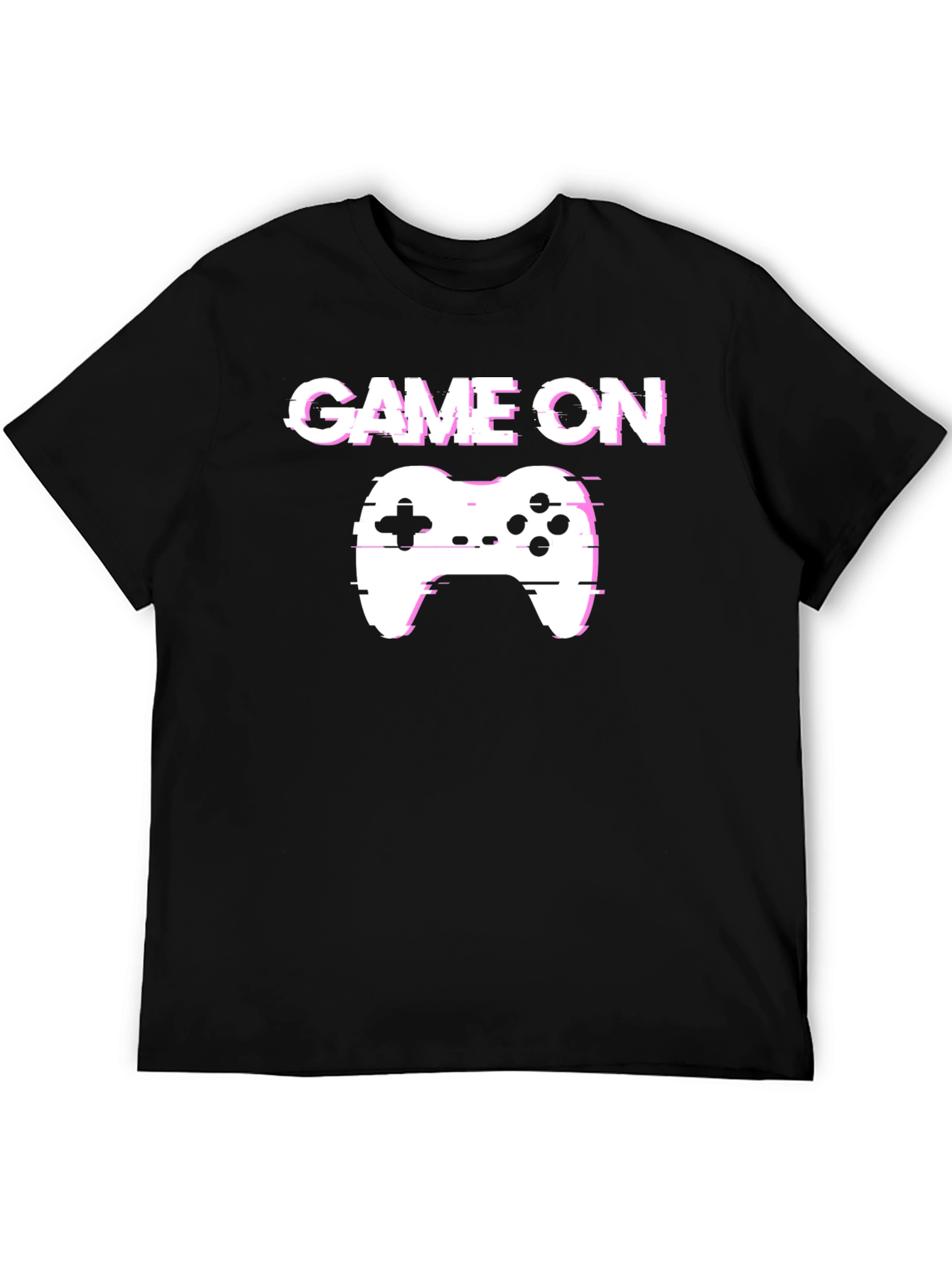 Game On Controller T-Shirt - Black